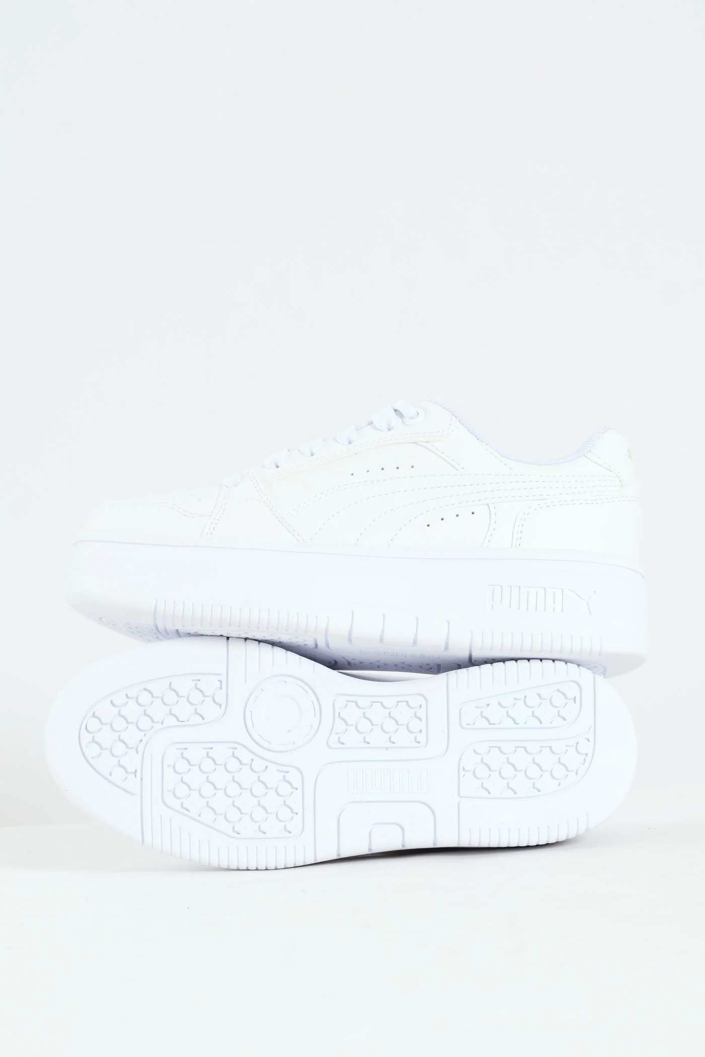 Girls Rebound Femme Jr Sneaker - White - Image 2