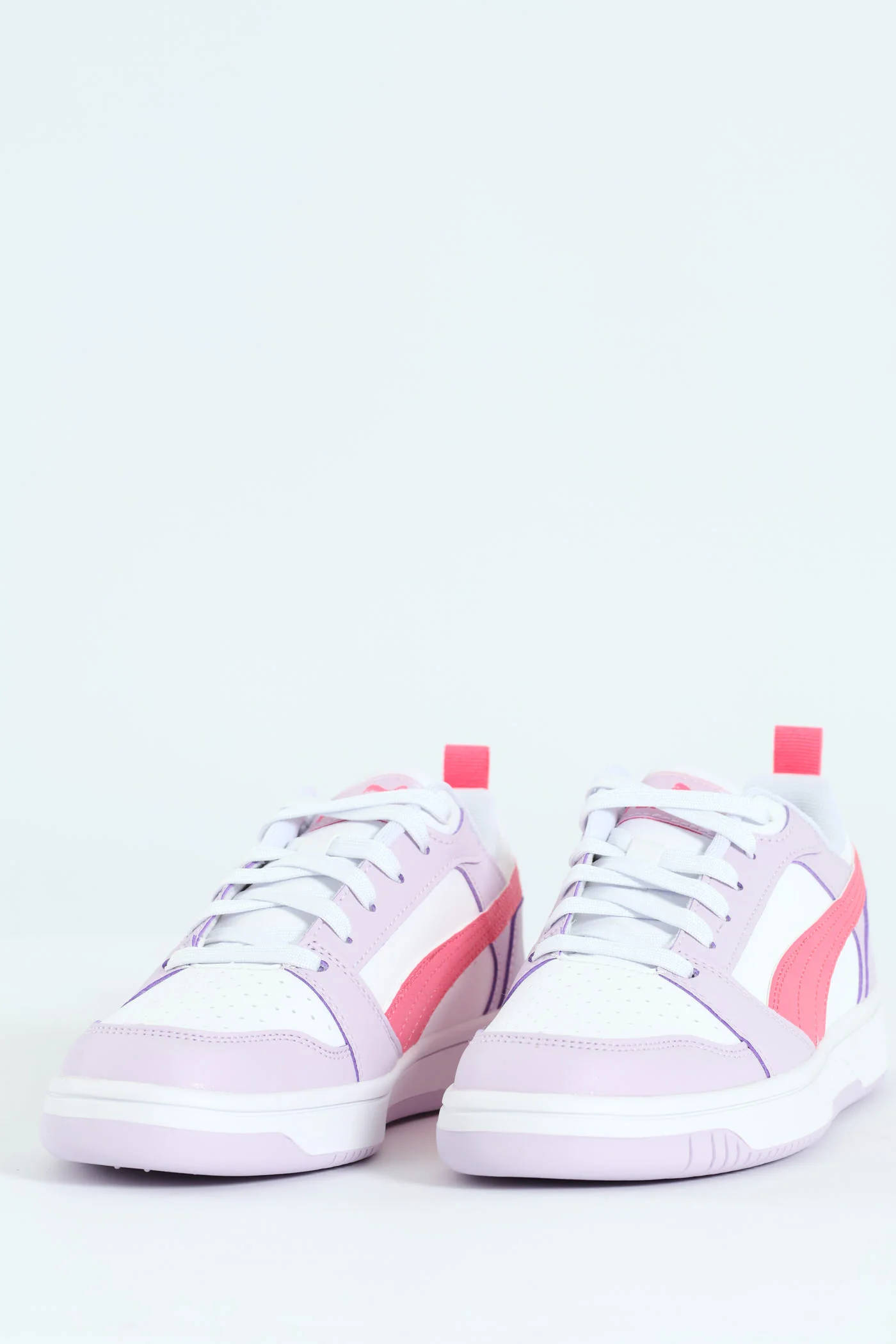Girls Rebound V6 Low Jr Sneaker - Lilac - Image 3