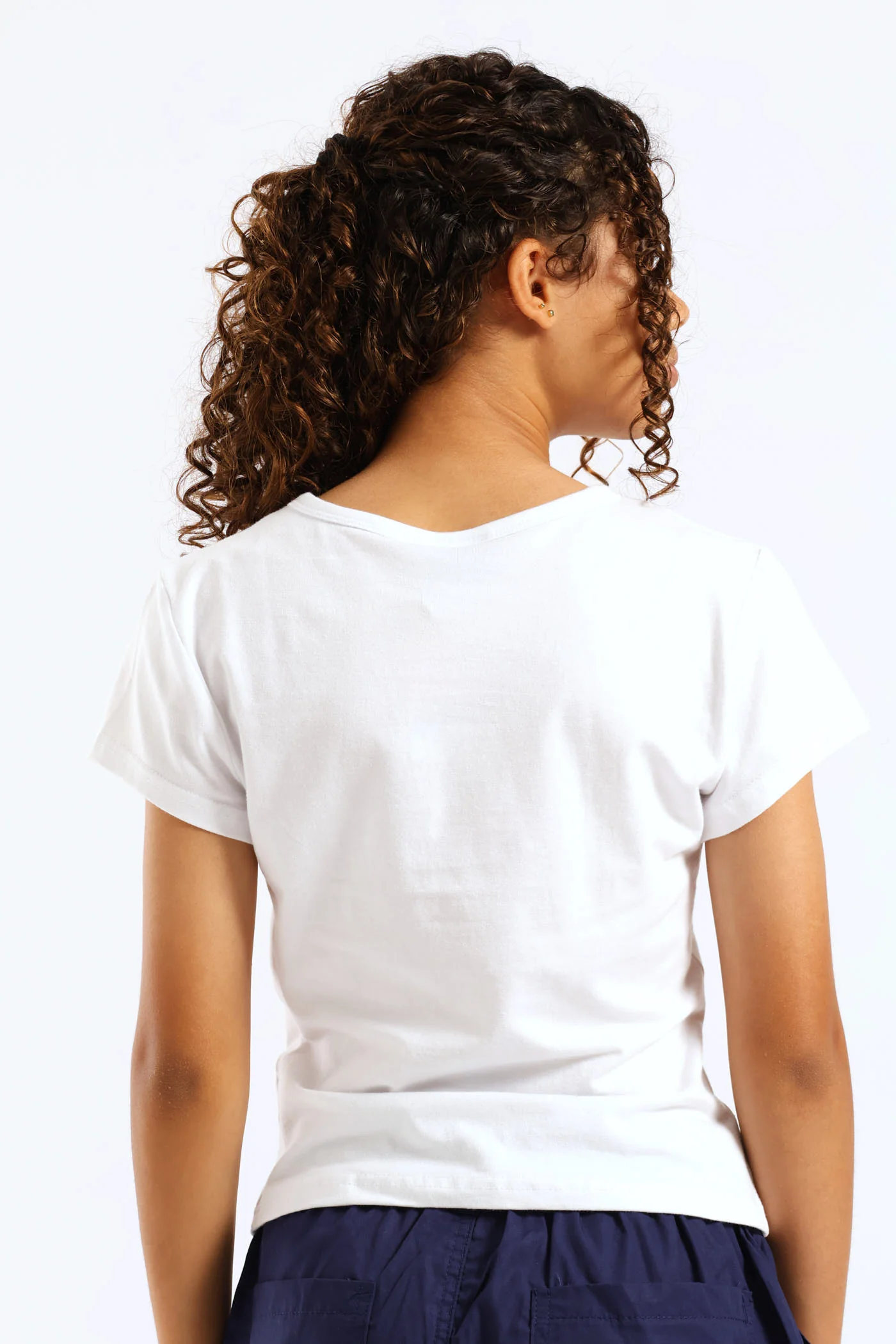 Girls Regular Le Palma Club Tee - White - Image 4