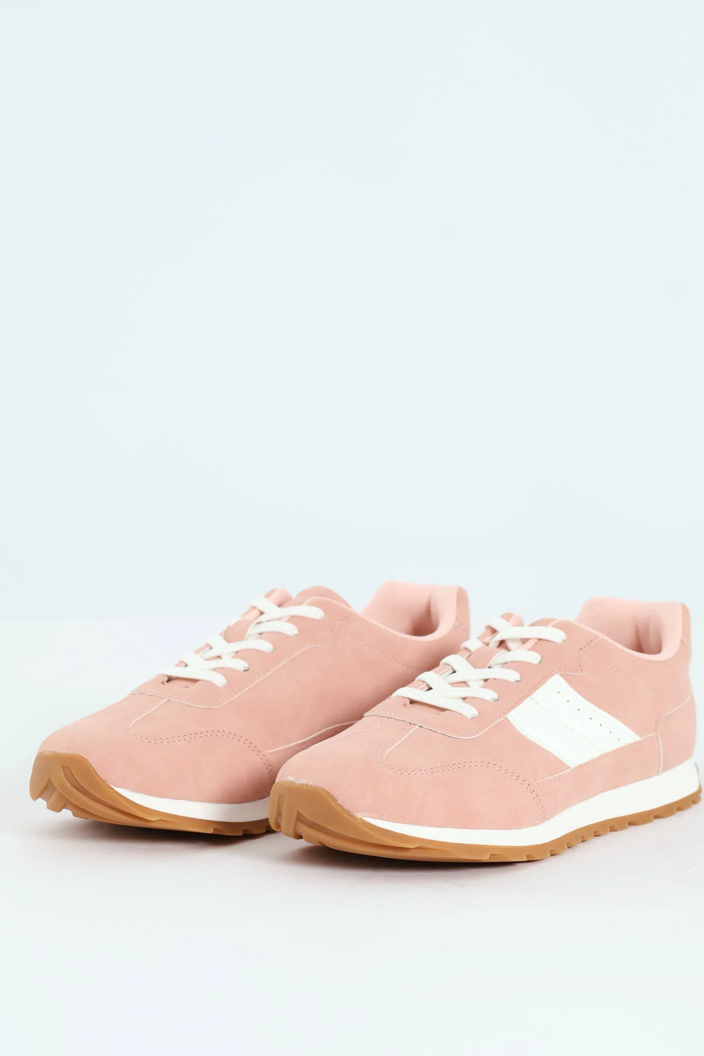 Girls Retro Sneaker - Blush - Image 4
