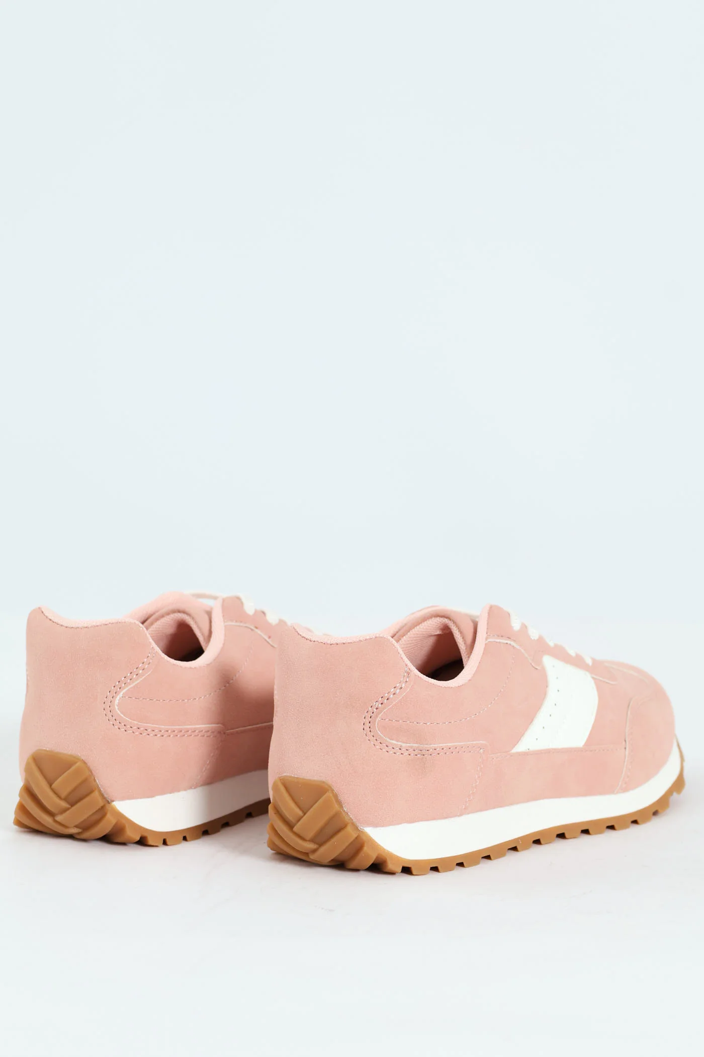Girls Retro Sneaker - Blush - Image 5