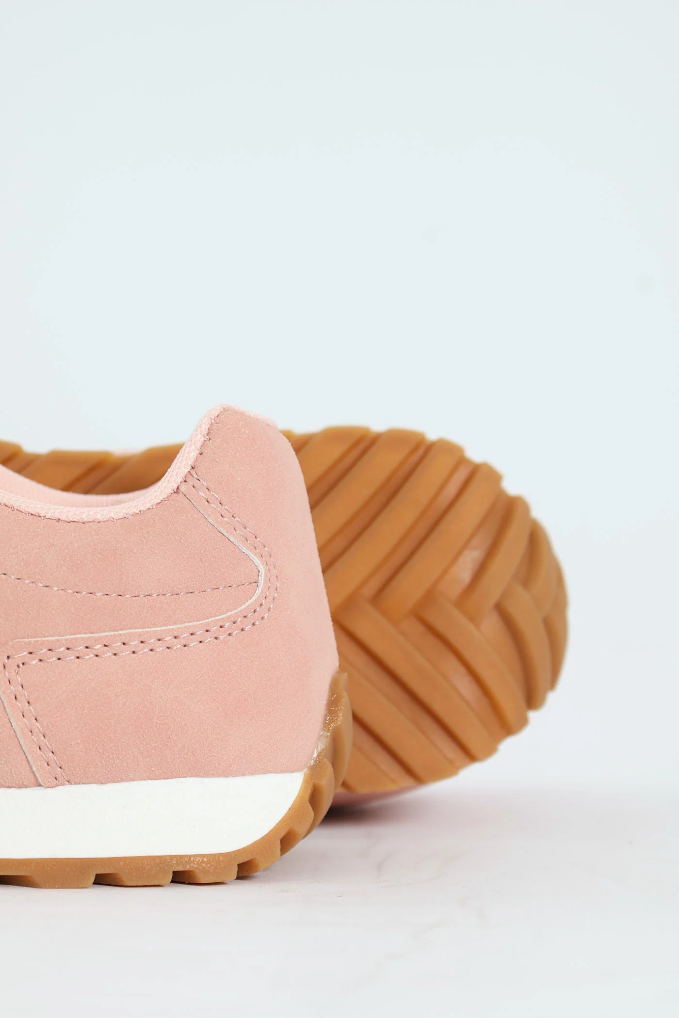 Girls Retro Sneaker - Blush - Image 6