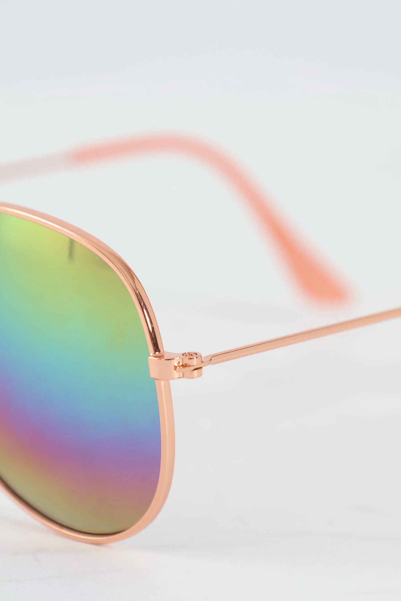 Girls Aviator Sunnies - Rose Gold - Image 2
