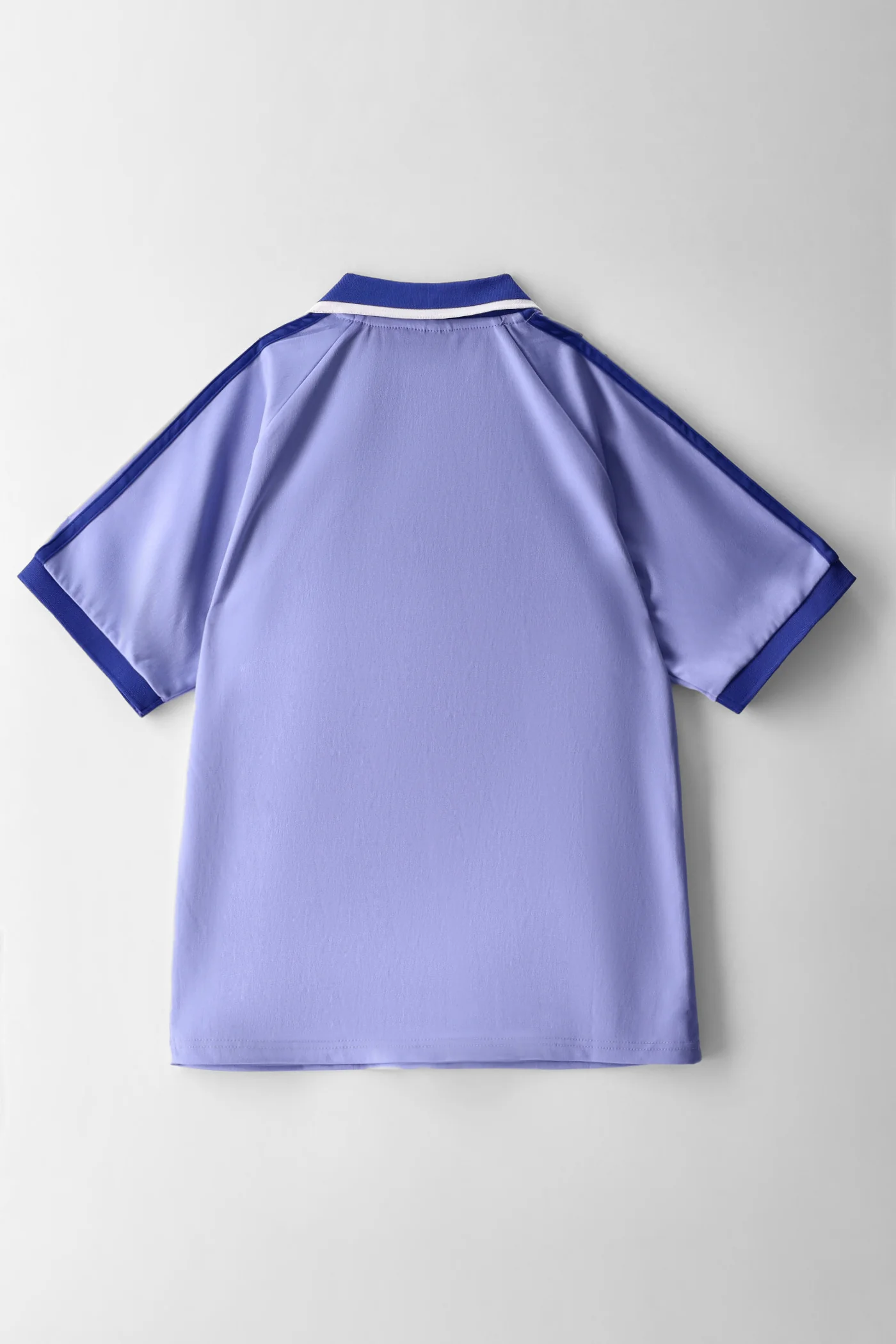 Girls Short Sleeve Logo Sports Jersey - Periwinkle - Image 2