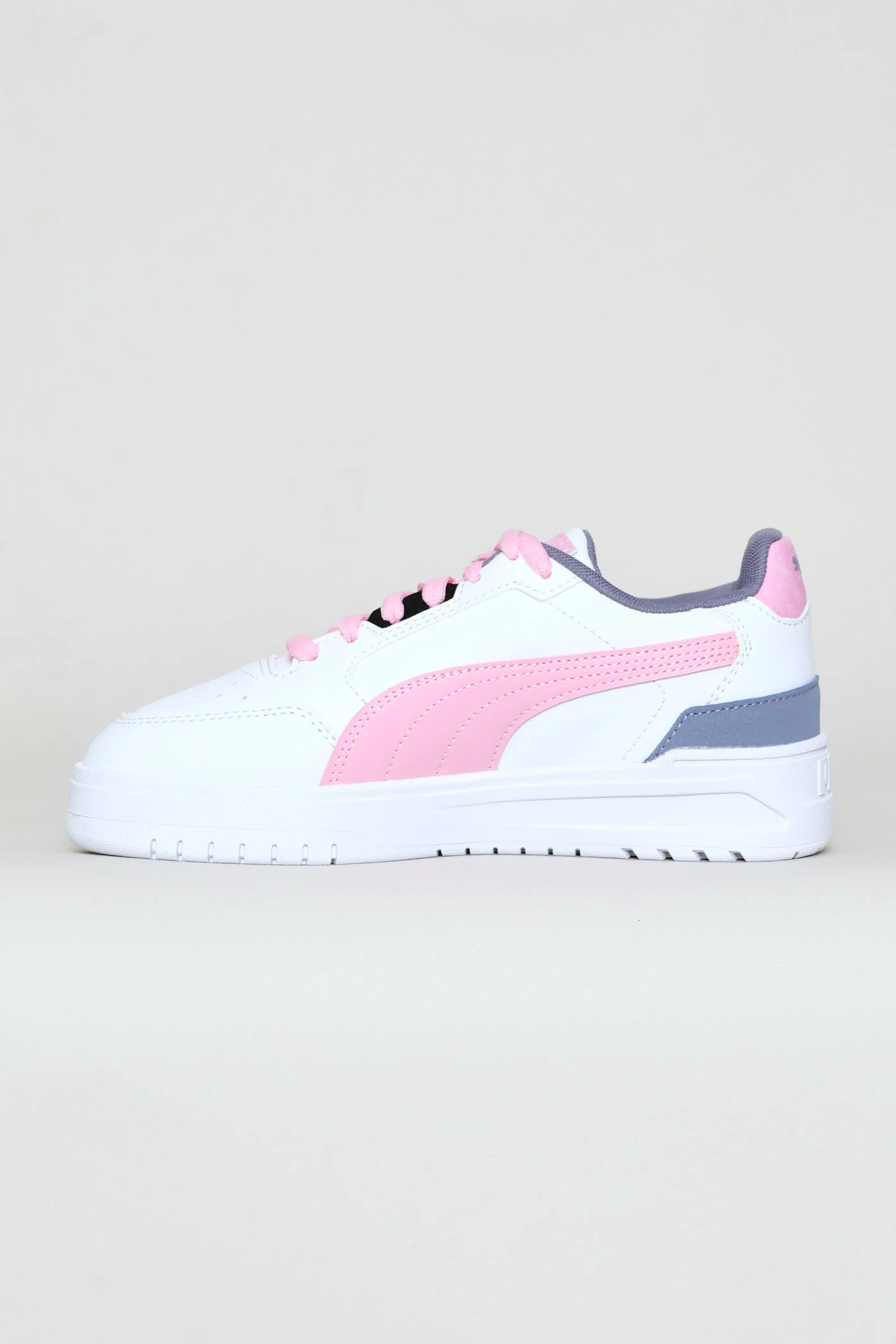 Girls Shuffle Downtown Lo Mid 90S Sneaker - White/Pink - Image 4