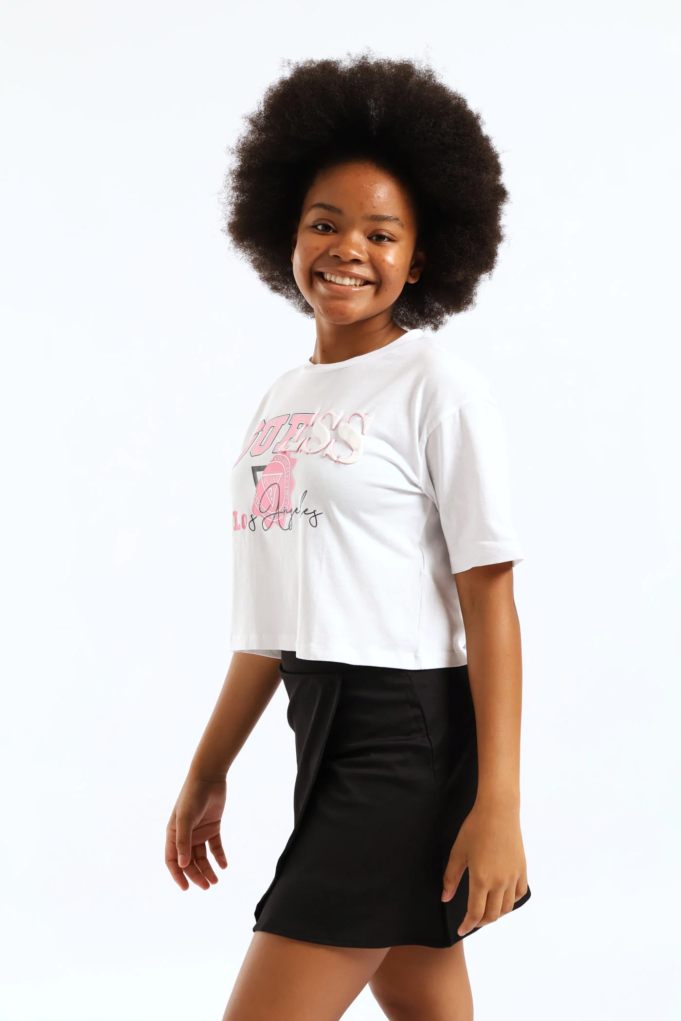 Girls Skort Set - White - Image 3
