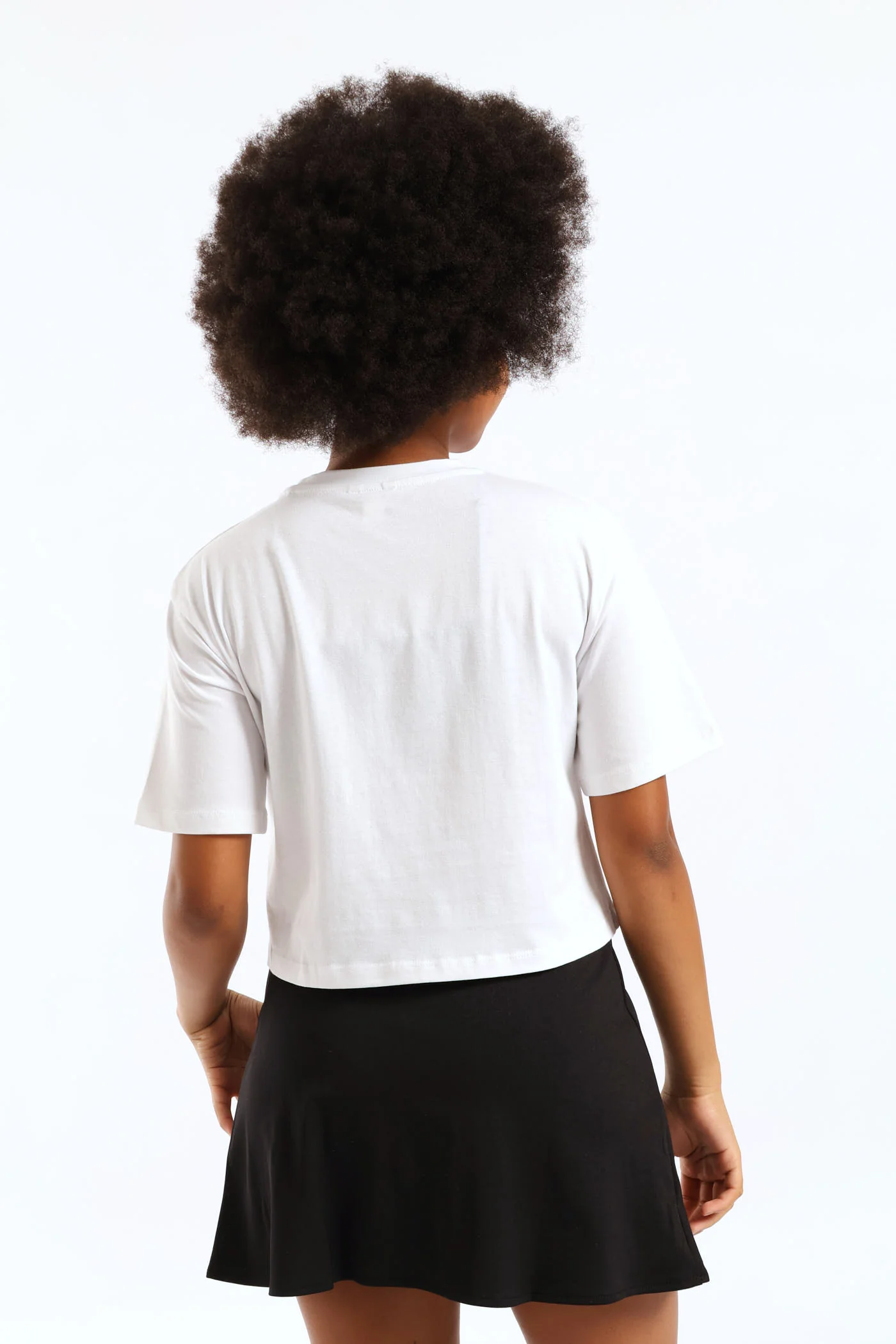 Girls Skort Set - White - Image 4