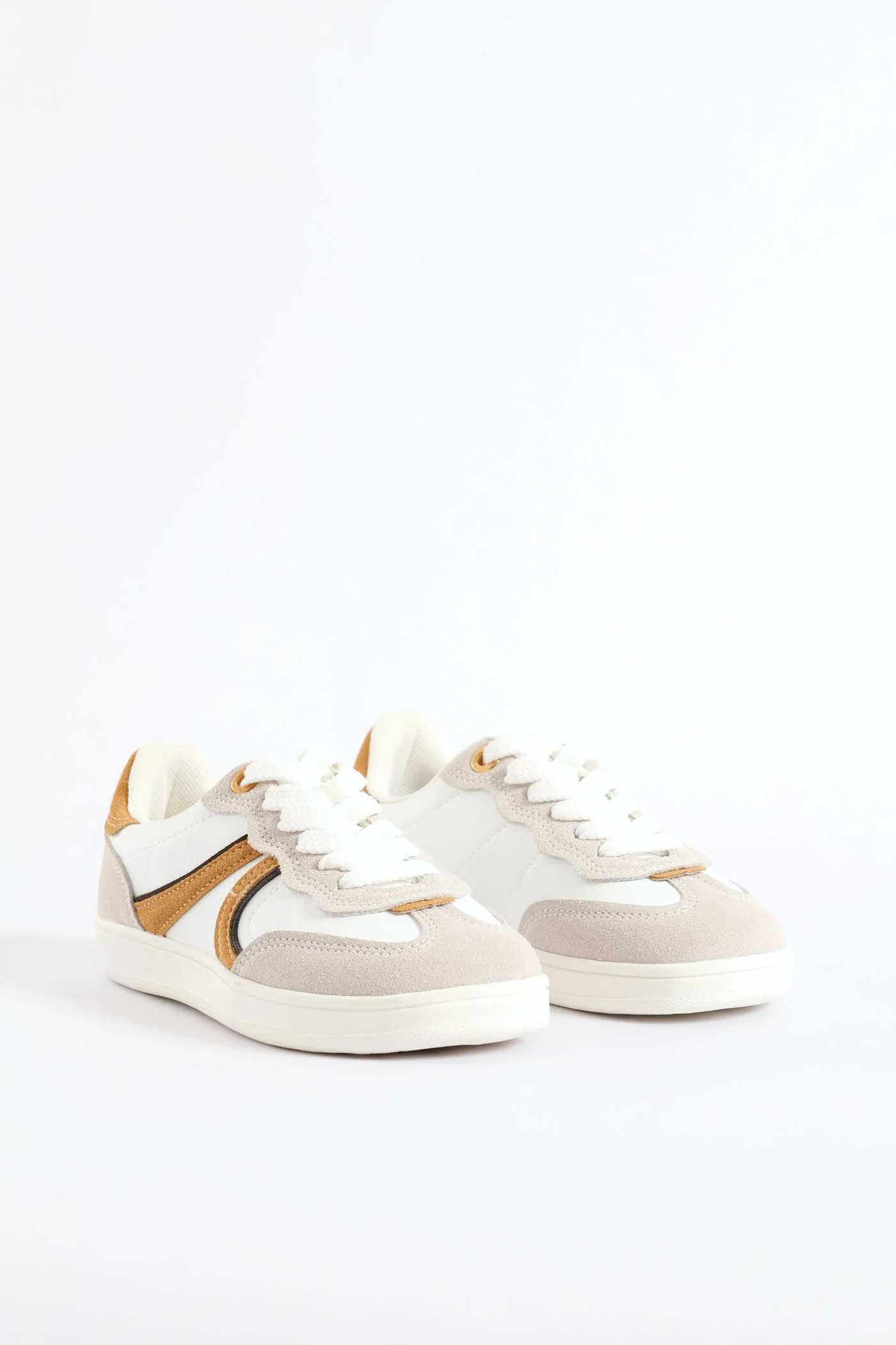 Girls Slim Sneaker - Off White - Image 3