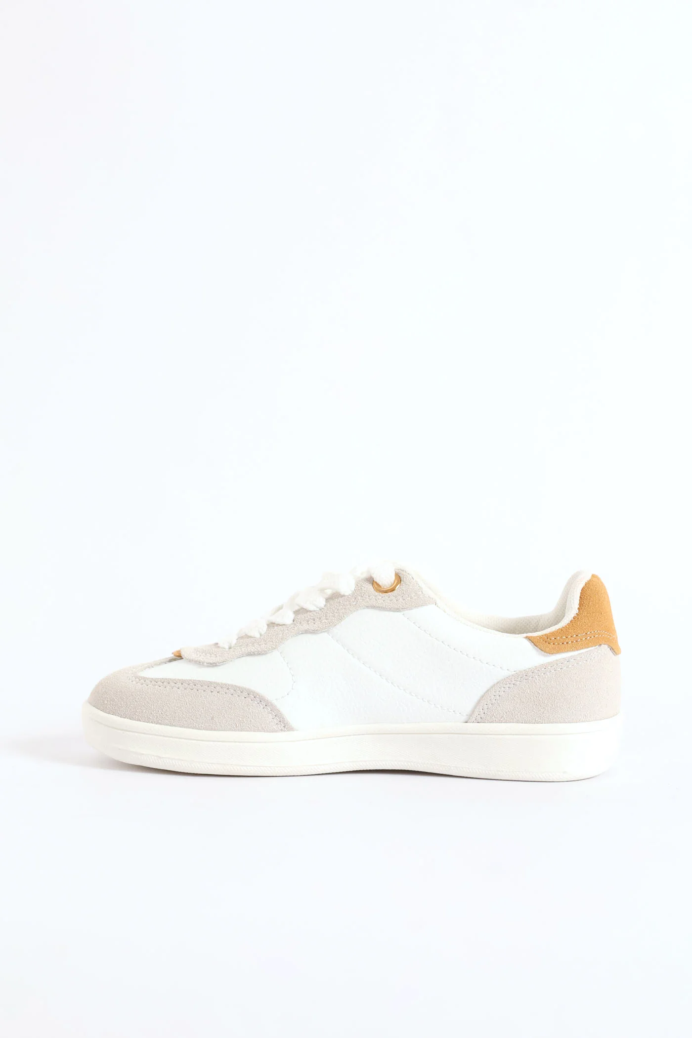 Girls Slim Sneaker - Off White - Image 4