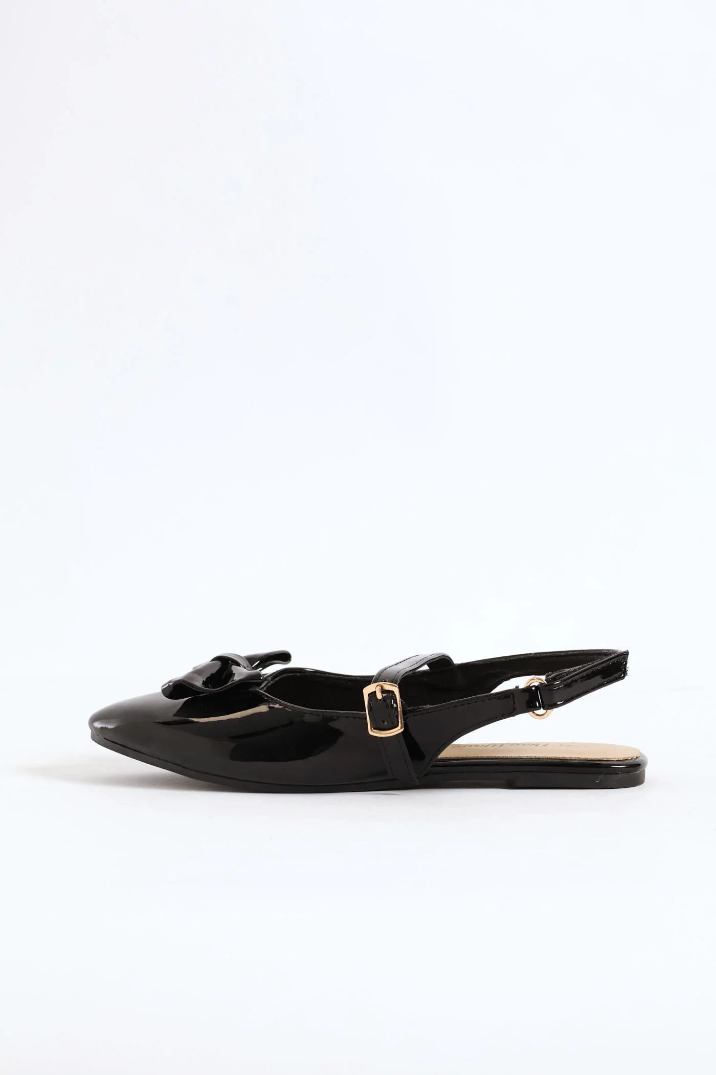 Girls Slingback Pump - Black - Image 4
