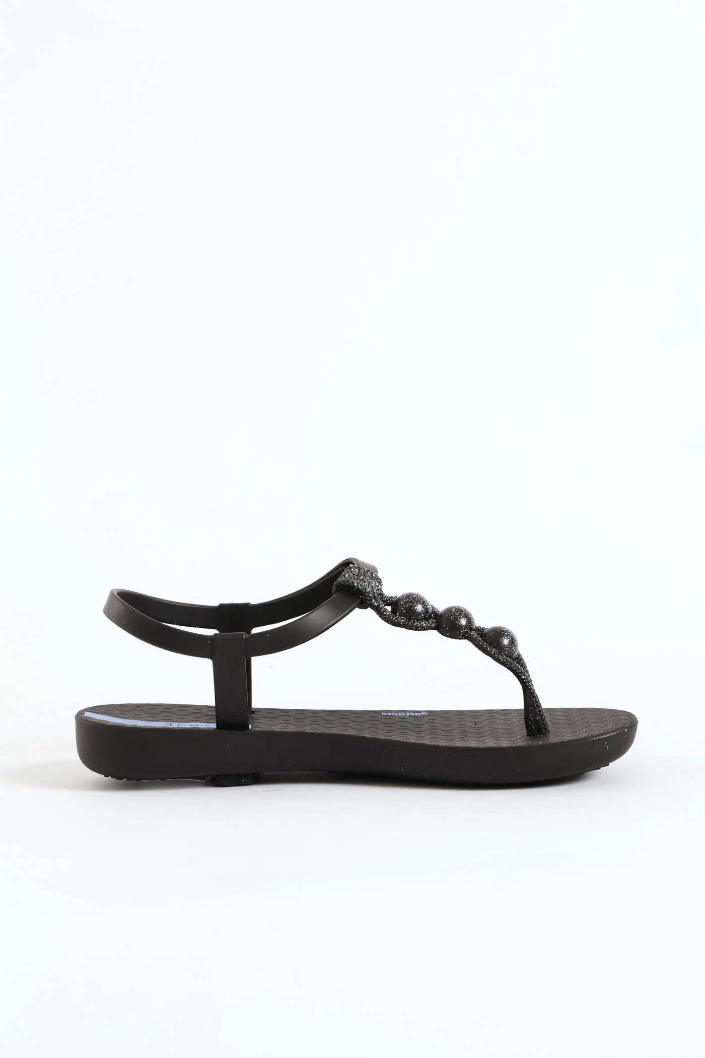 Girls Slingback Thong Sandal - Black - Image 4