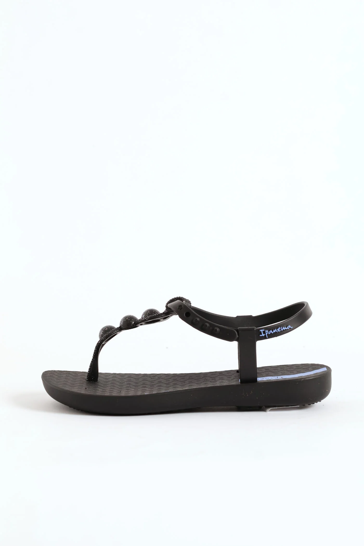 Girls Slingback Thong Sandal - Black - Image 5