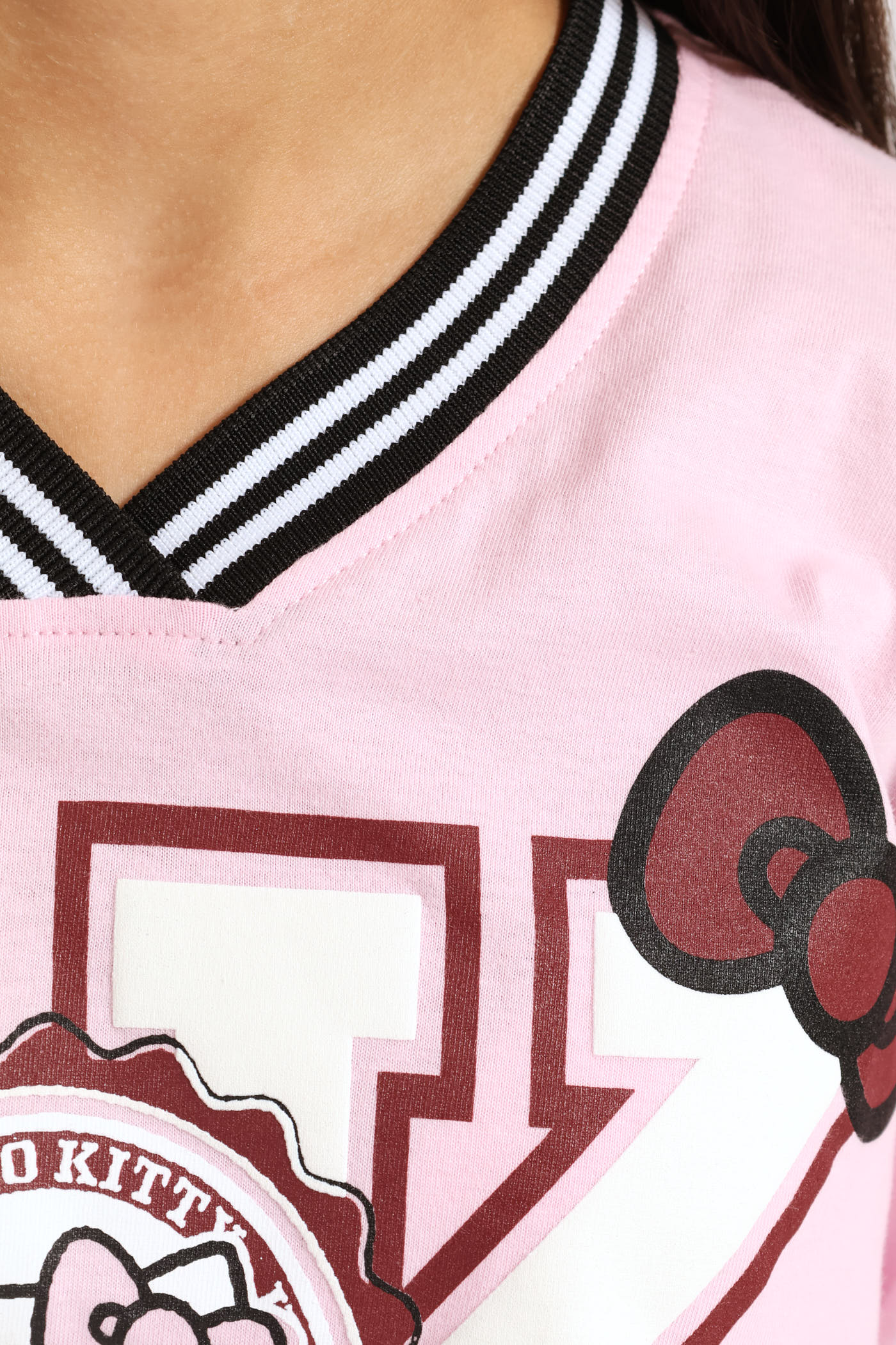 Girls Sport Jersey Tee - Pink - Image 4