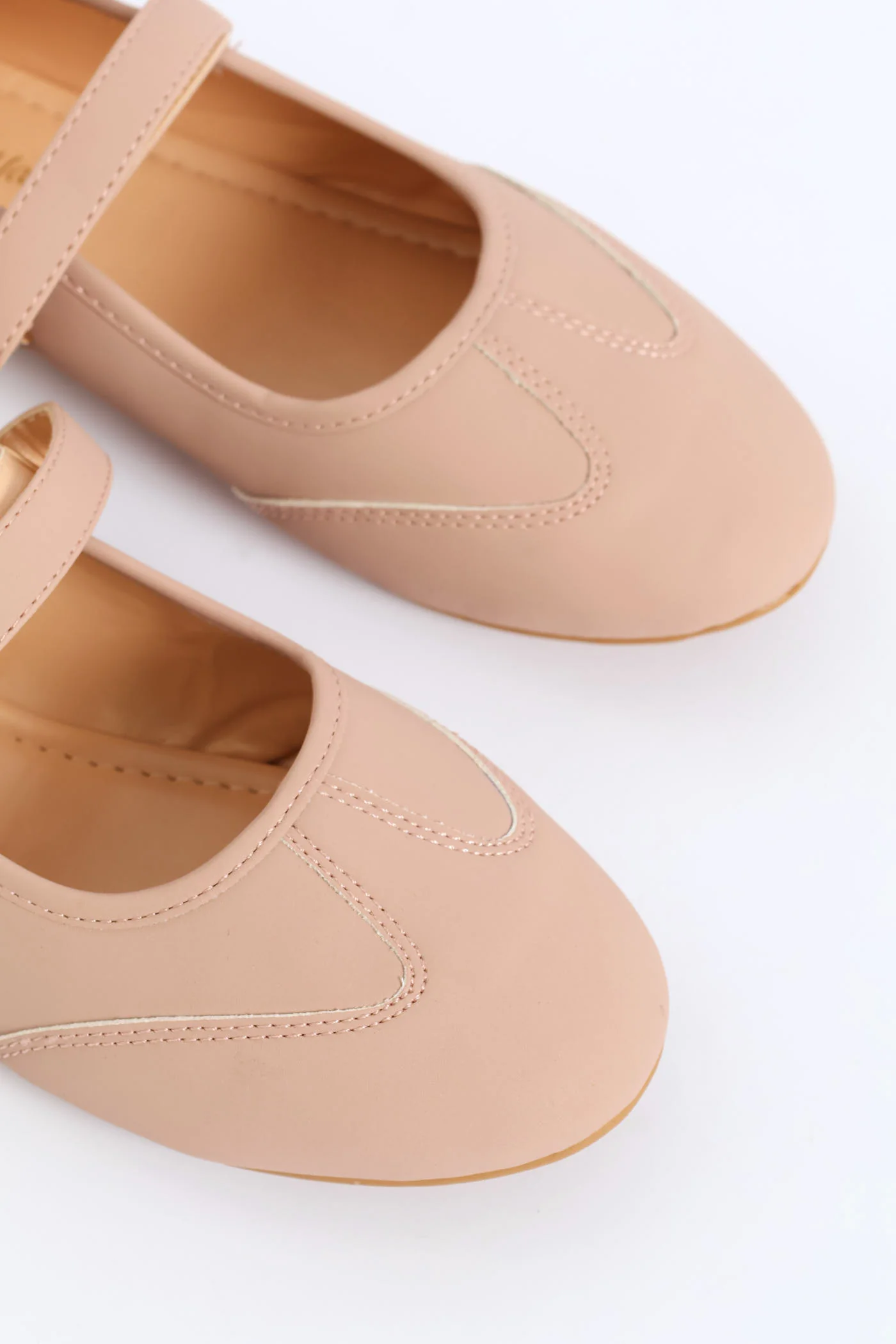 Girls Sporty Pump - Light Pink - Image 6