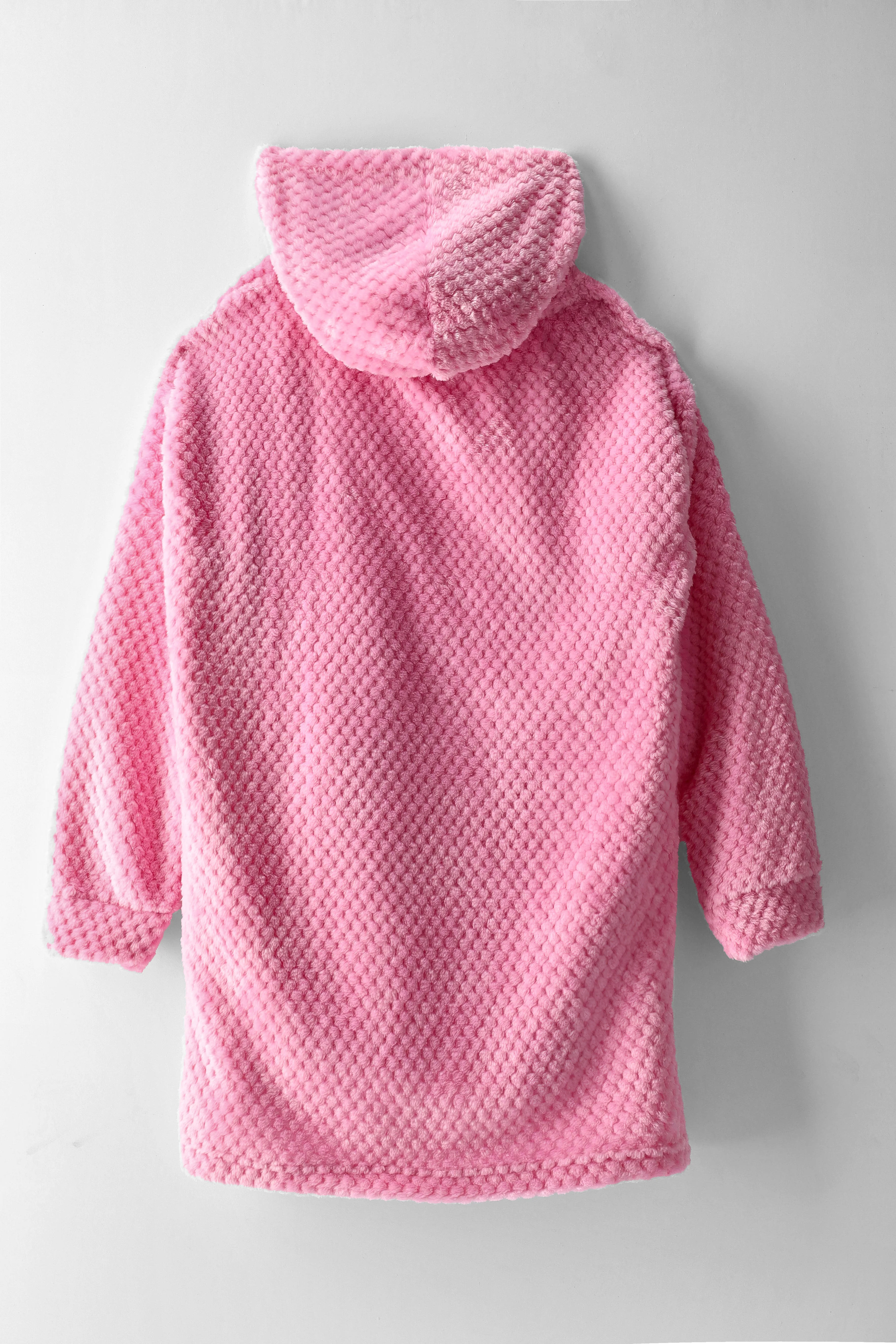 Girls Textured Snuggie - Pink - Image 2