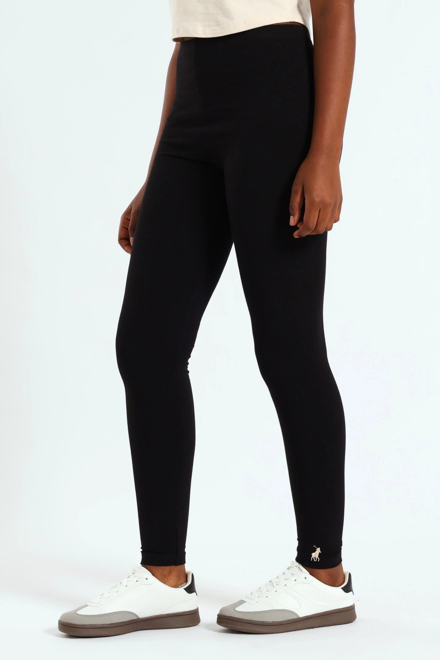 Girls Victoria Leggings - Black - Image 2