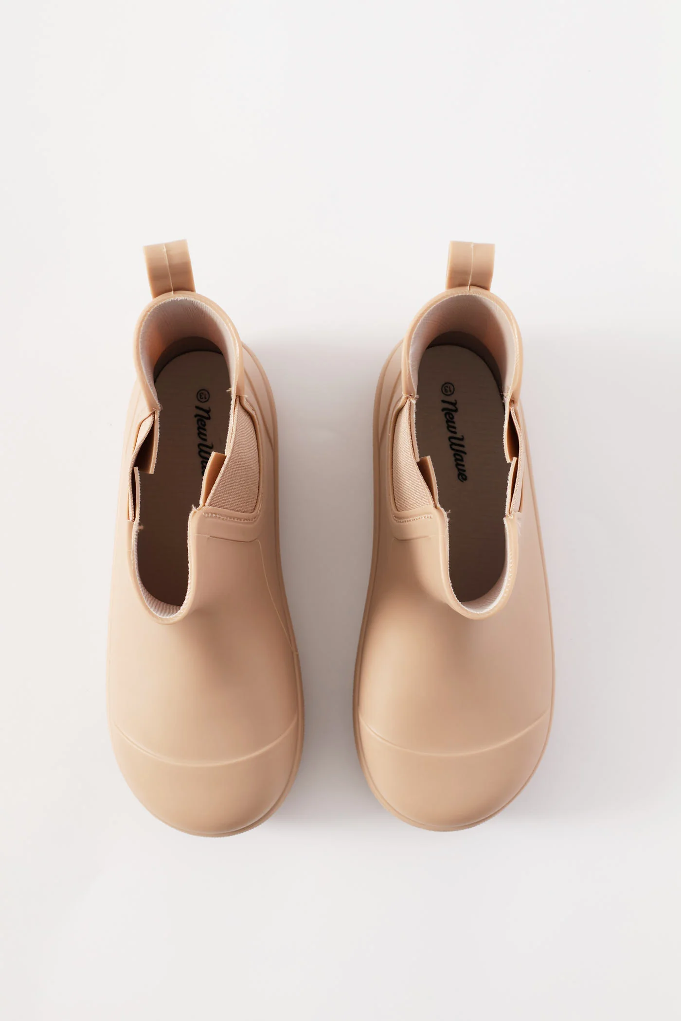 Girls Wellington Boot - Mocha - Image 6