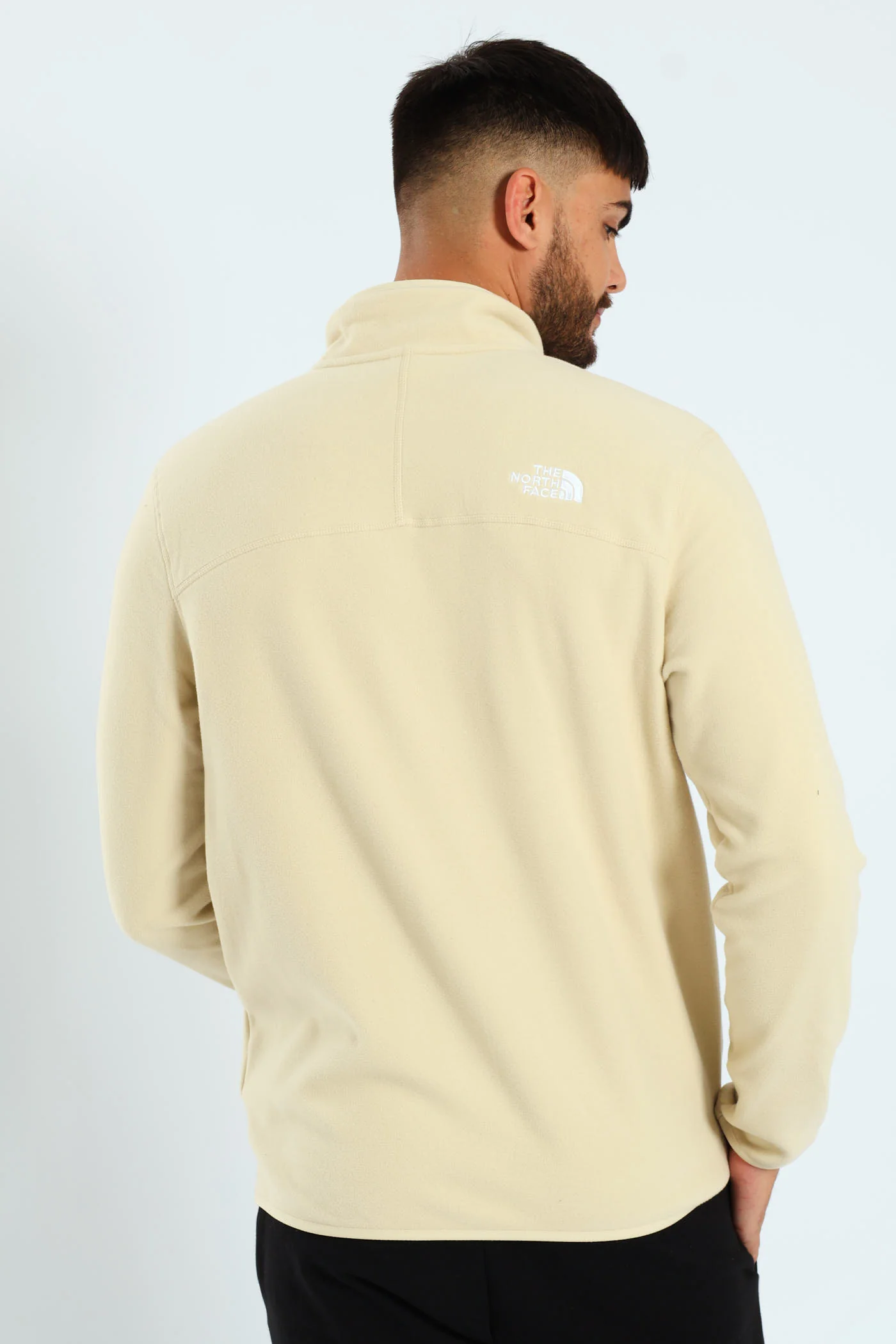 Glacier Quarter Zip Tracktop - Taupe - Image 3