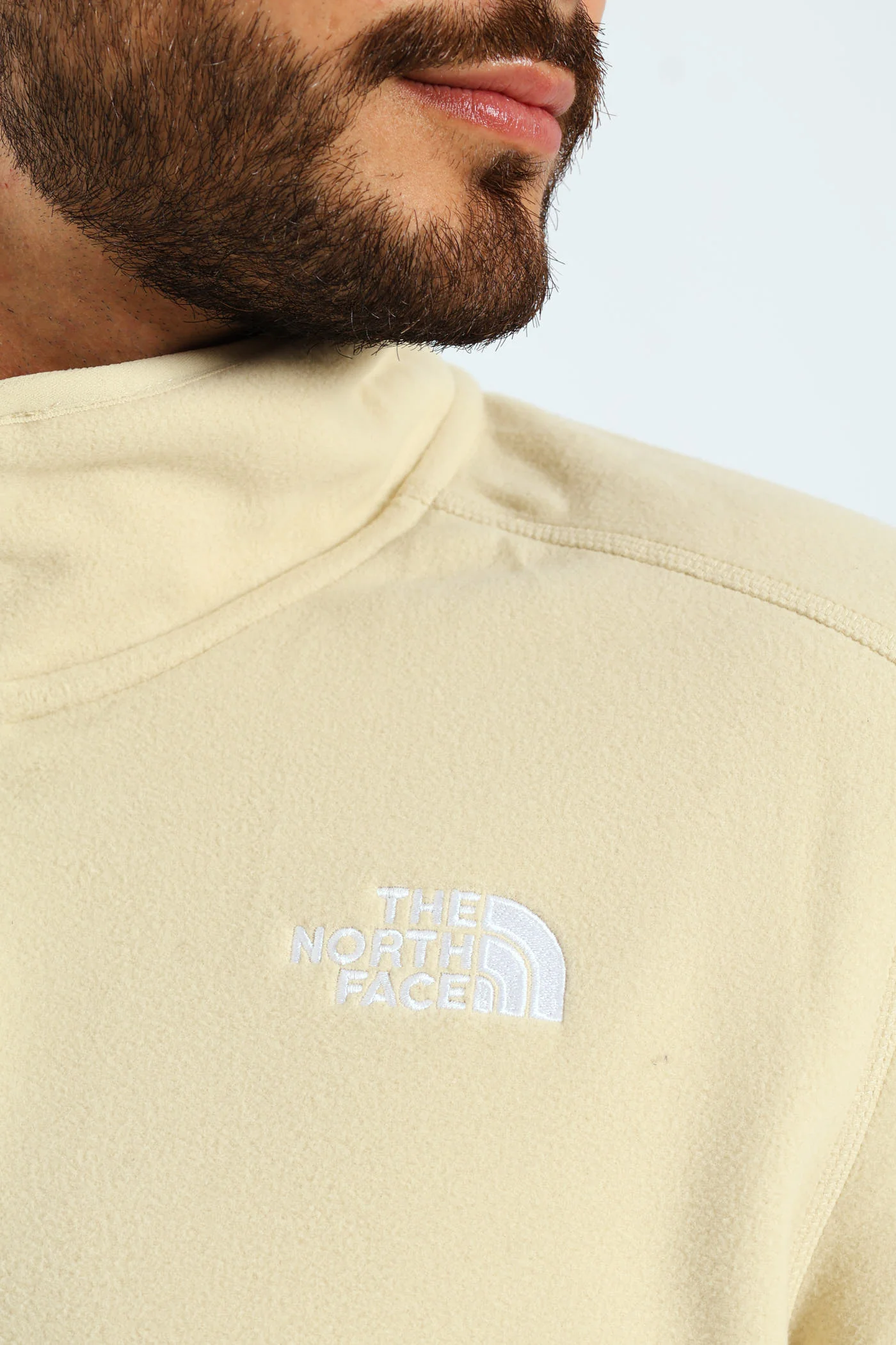 Glacier Quarter Zip Tracktop - Taupe - Image 5