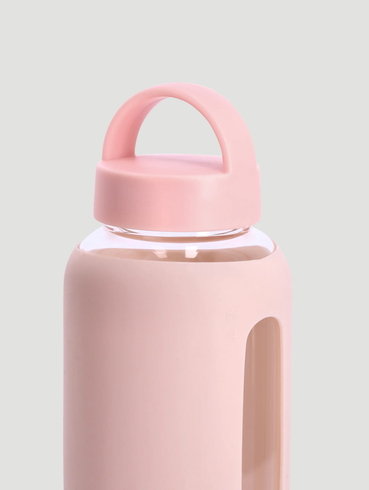 Glass & Silicone Medium Bottle 800ml - Natural - Image 2