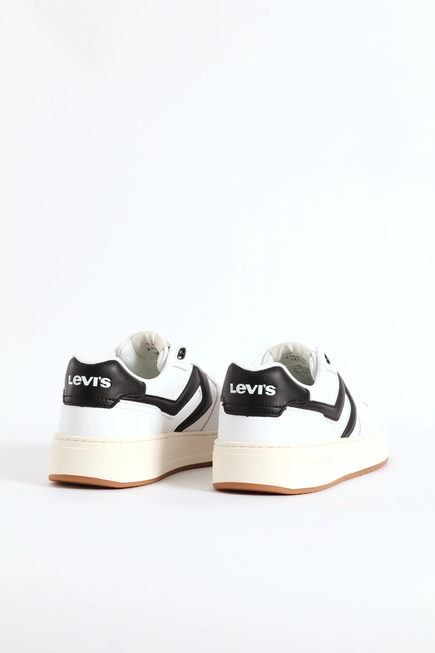 Glide Court Sneaker - White/Black - Image 2