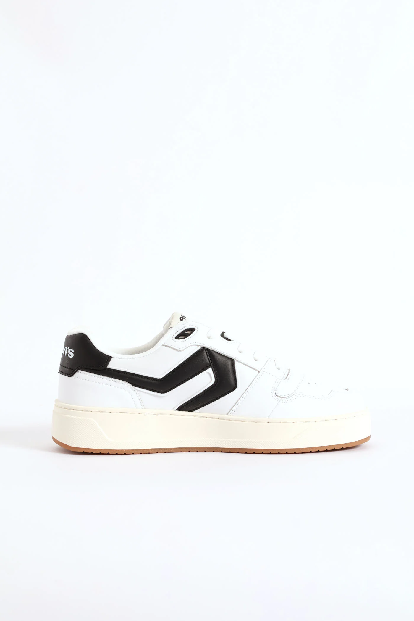 Glide Court Sneaker - White/Black - Image 4