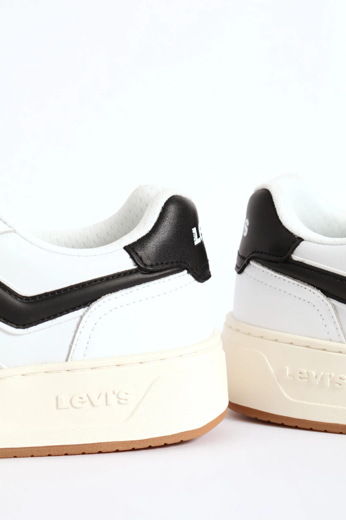 Glide Court Sneaker - White/Black - Image 7