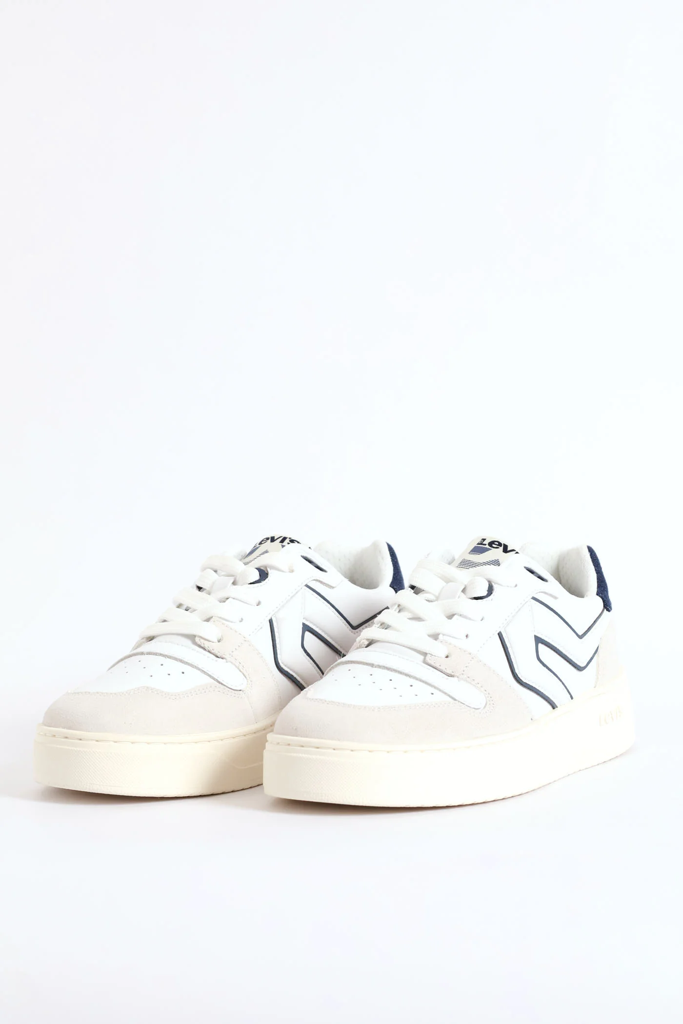 Glide Court Sneaker - White/Grey - Image 3