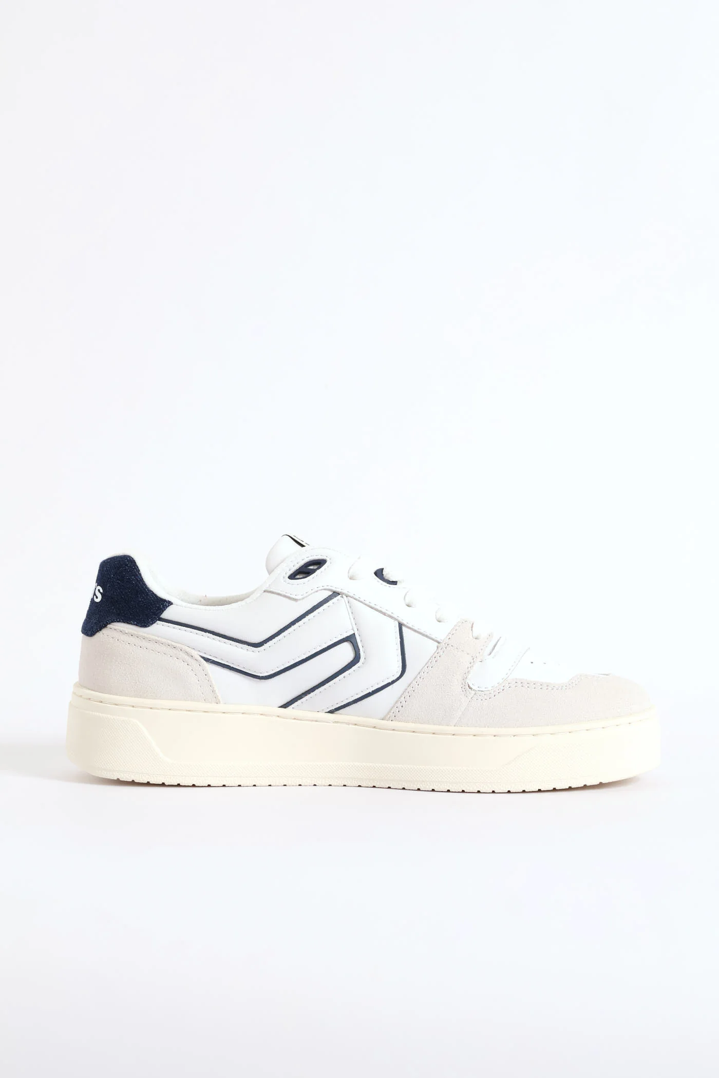Glide Court Sneaker - White/Grey - Image 4