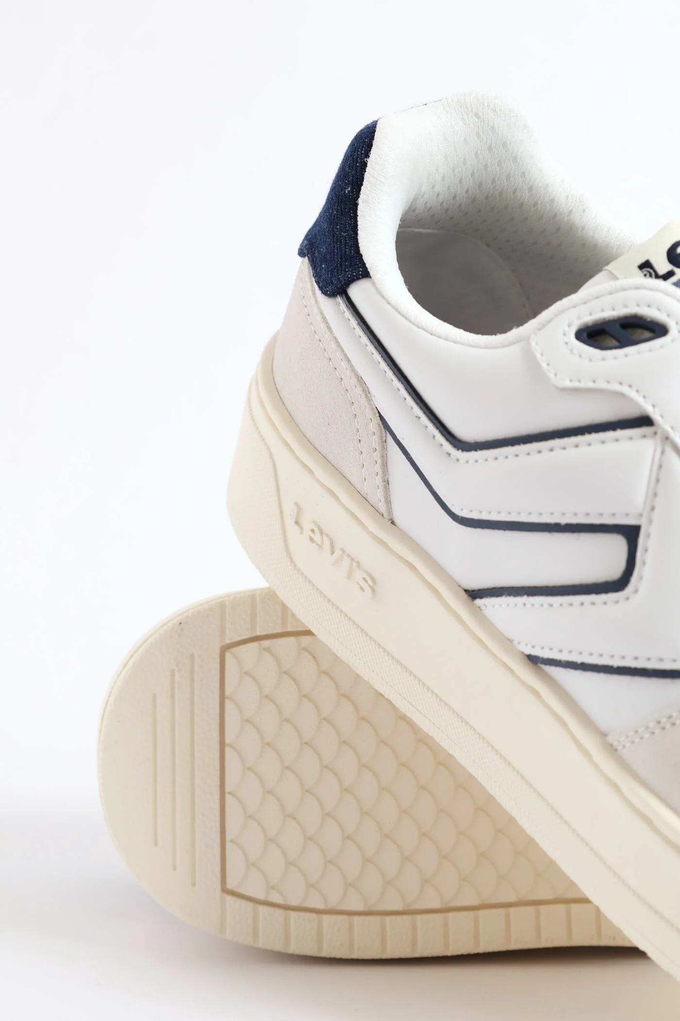 Glide Court Sneaker - White/Grey - Image 7