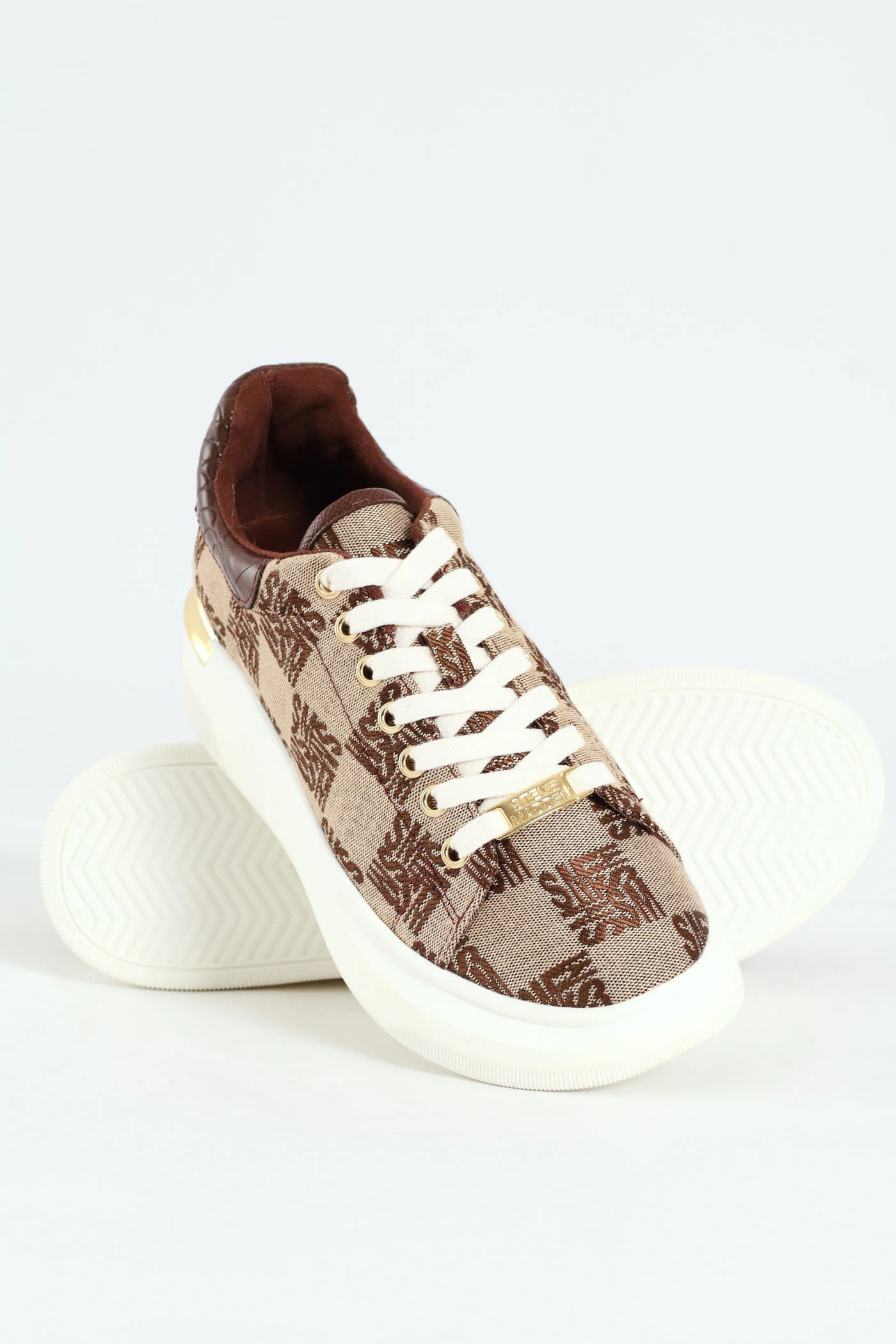 Glider Momgram Sneaker - Brown - Image 12