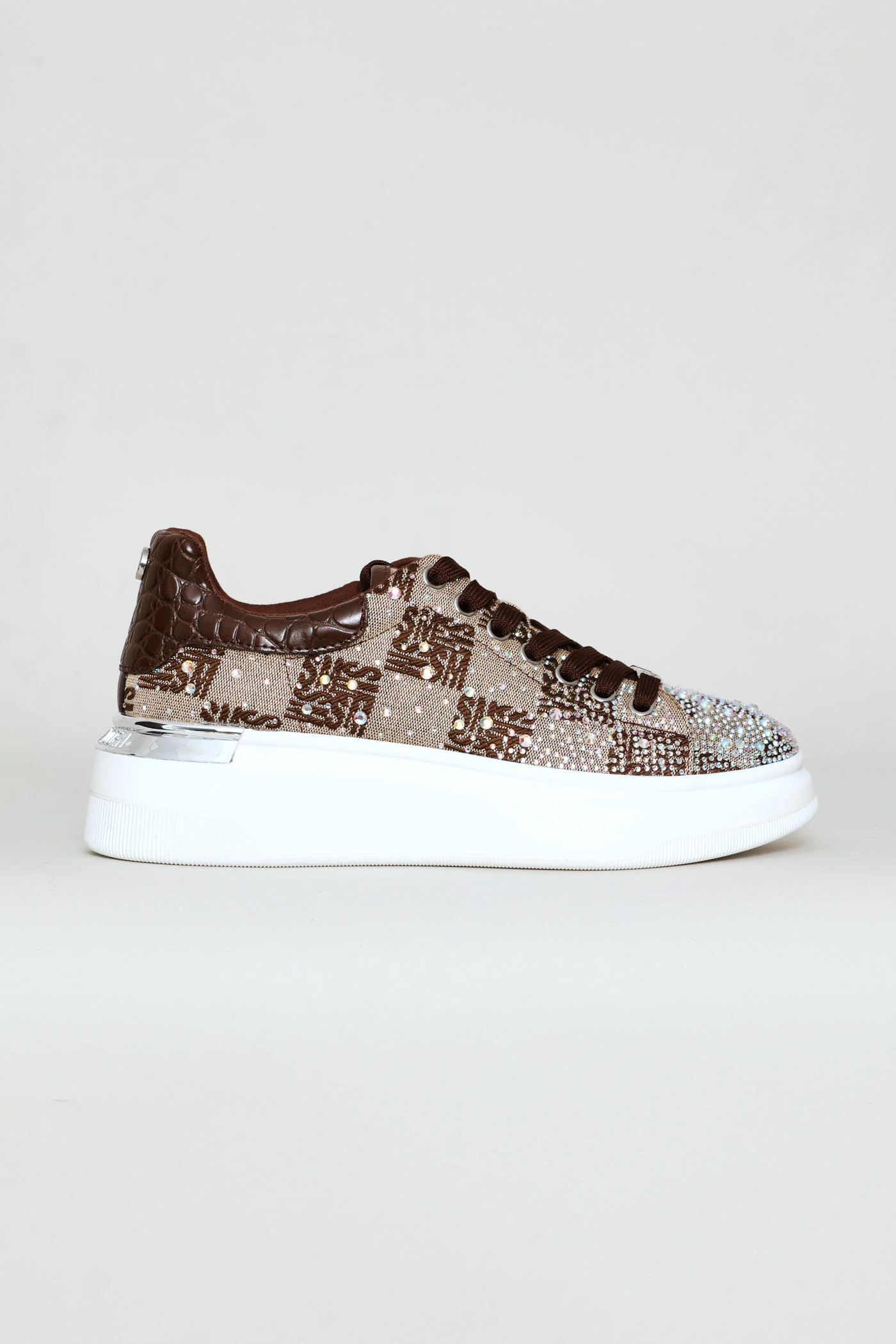 Glider Momgram Sneaker - Brown - Image 3
