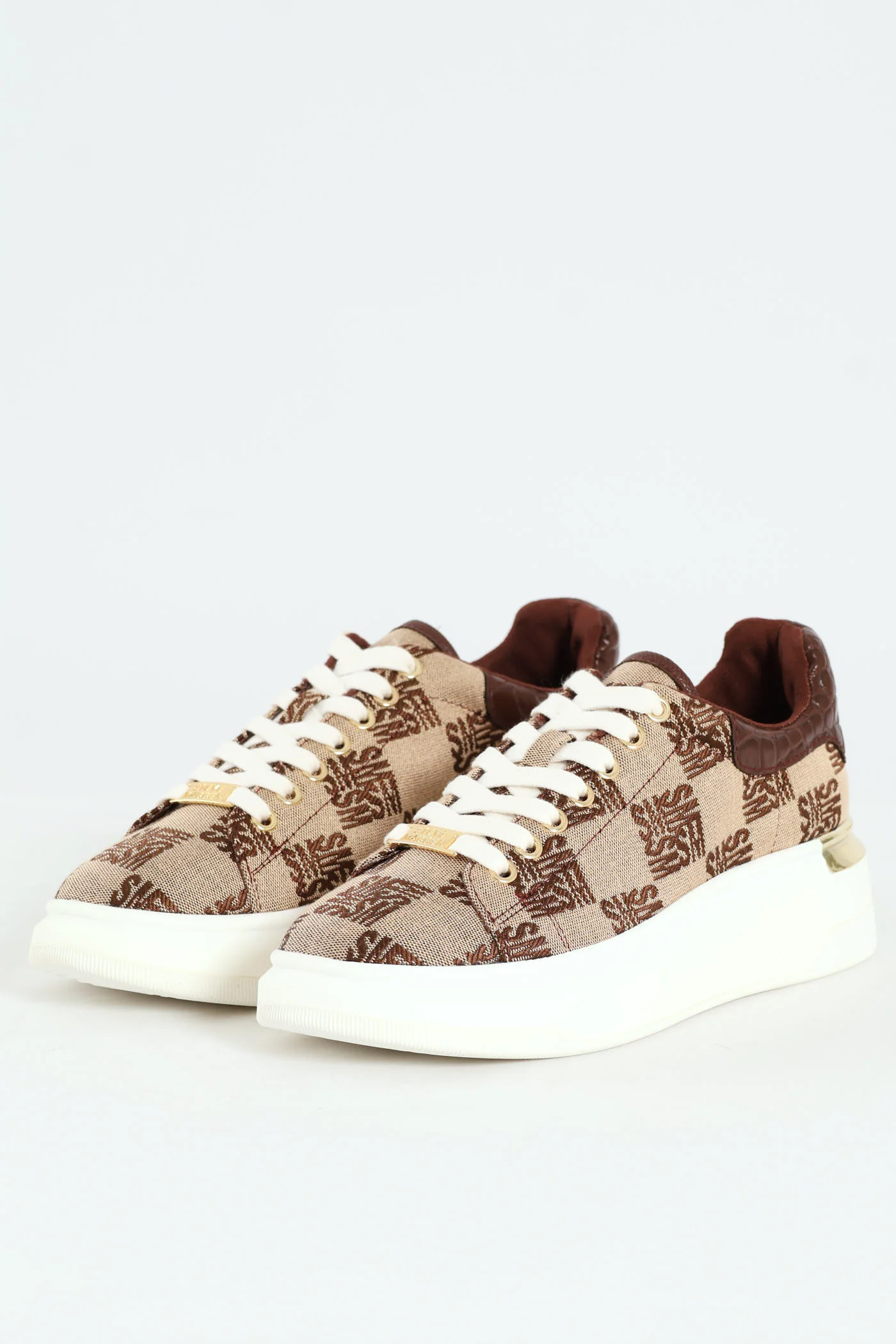 Glider Momgram Sneaker - Brown - Image 6