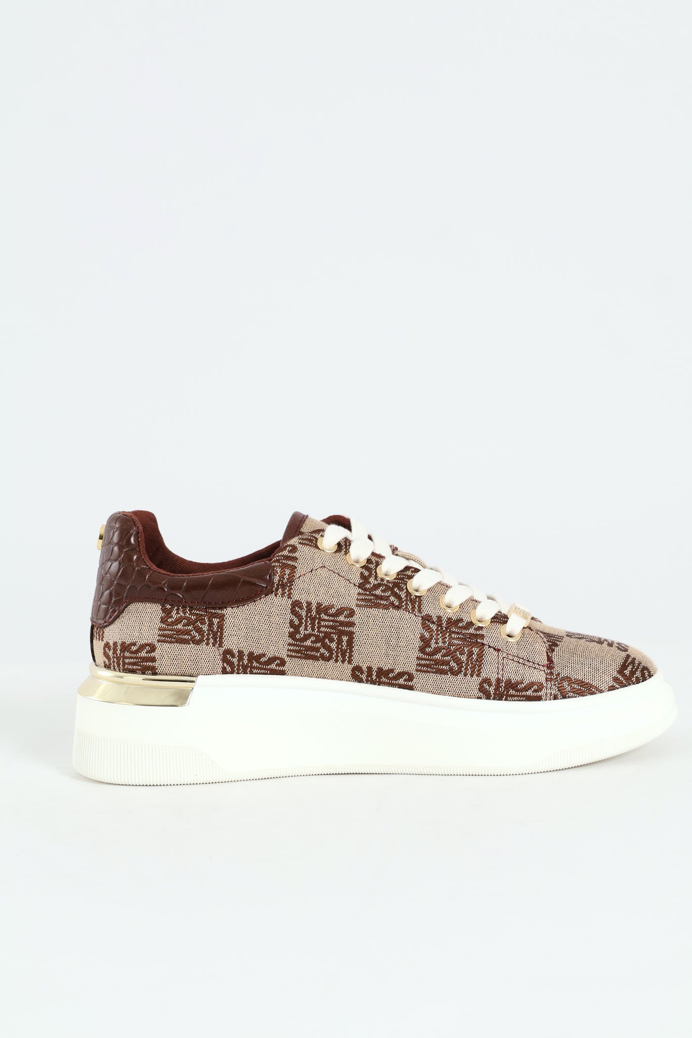 Glider Momgram Sneaker - Brown - Image 8