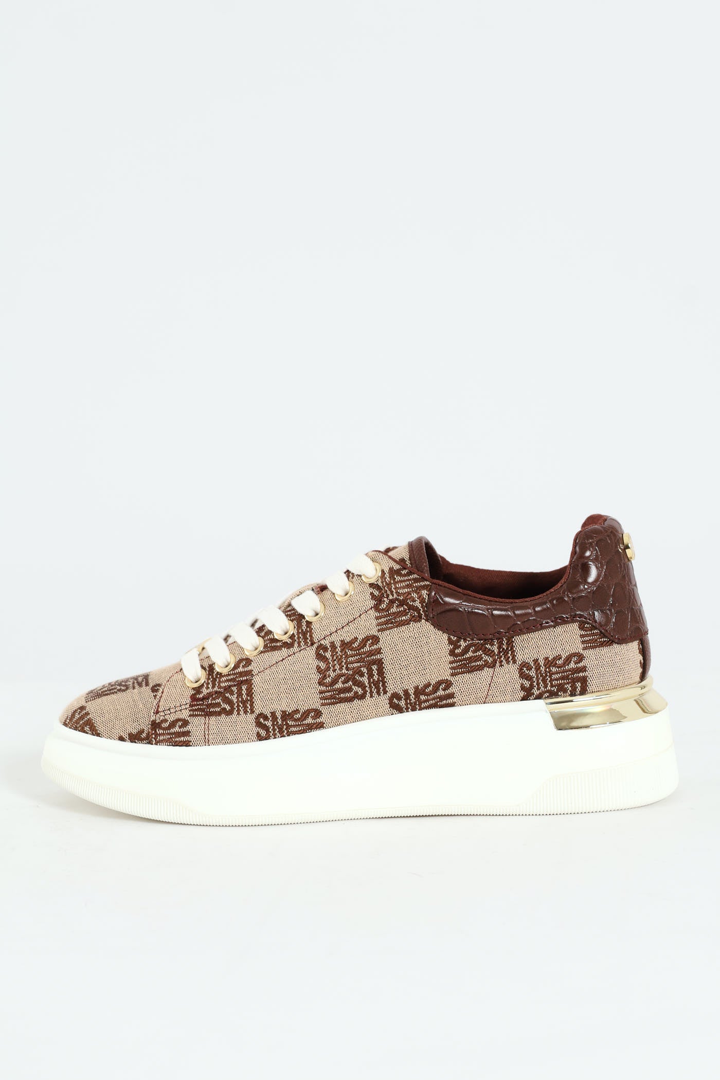 Glider Momgram Sneaker - Brown - Image 9