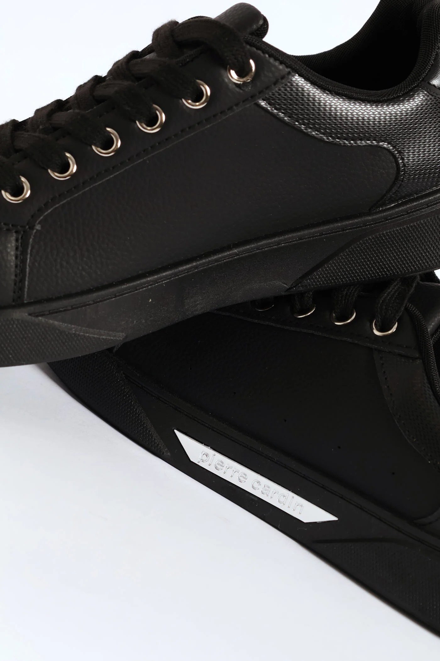 Gold Detail Sneaker - Black - Image 2
