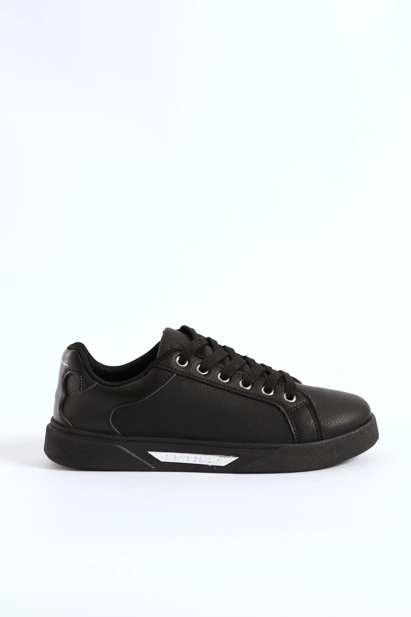 Gold Detail Sneaker - Black - Image 4