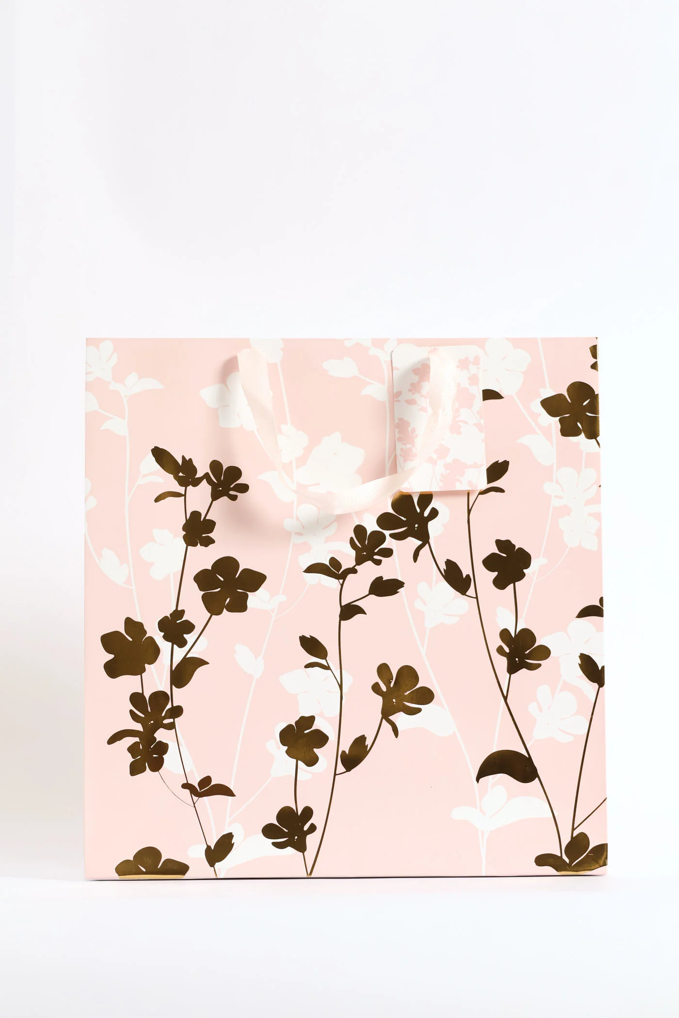 Gold Foil Gift Bag - Pink - Image 2