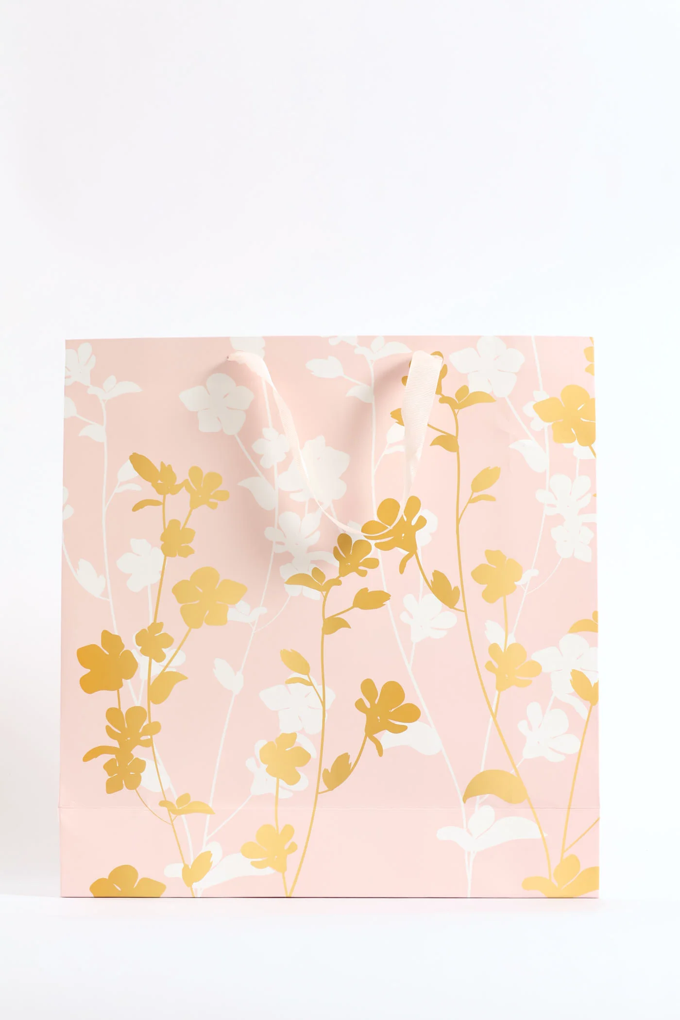 Gold Foil Gift Bag - Pink - Image 3