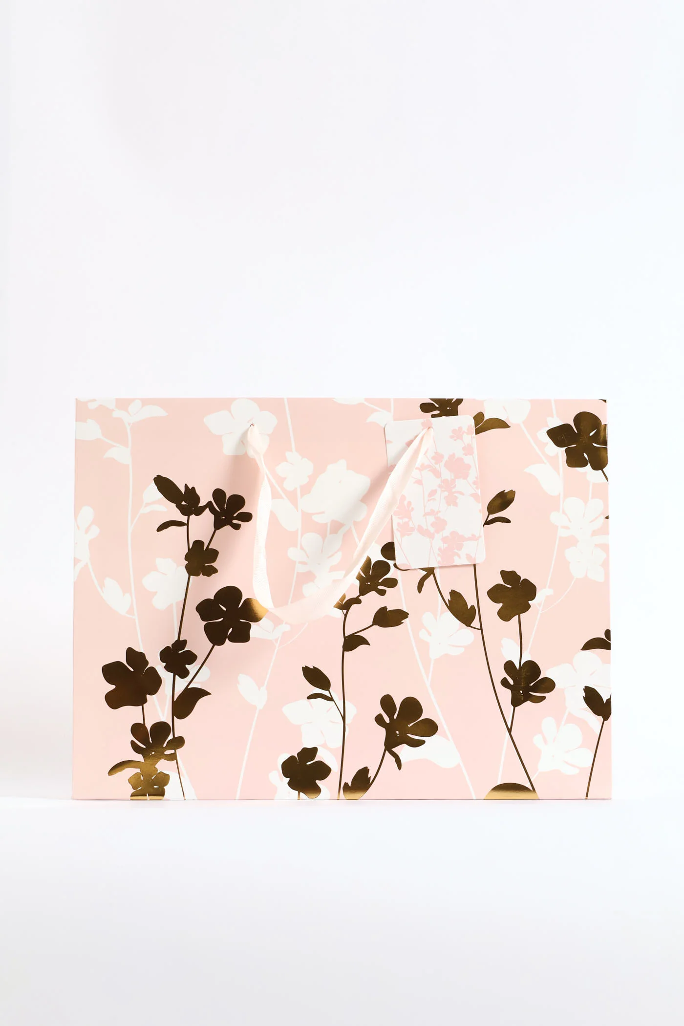 Gold Foil Gift Bag - Pink - Image 2