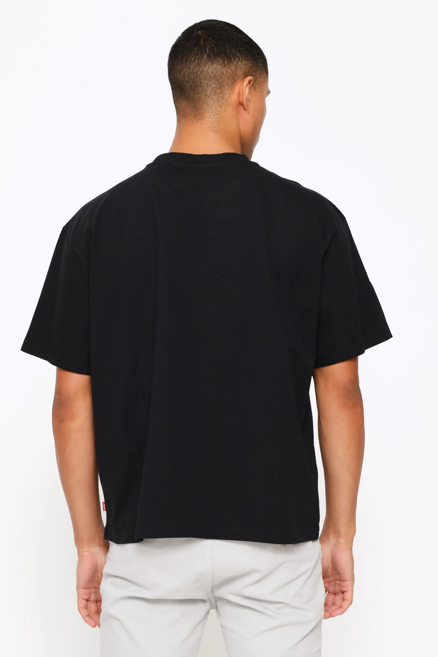Gothic Za Boxy Tee - Black - Image 2