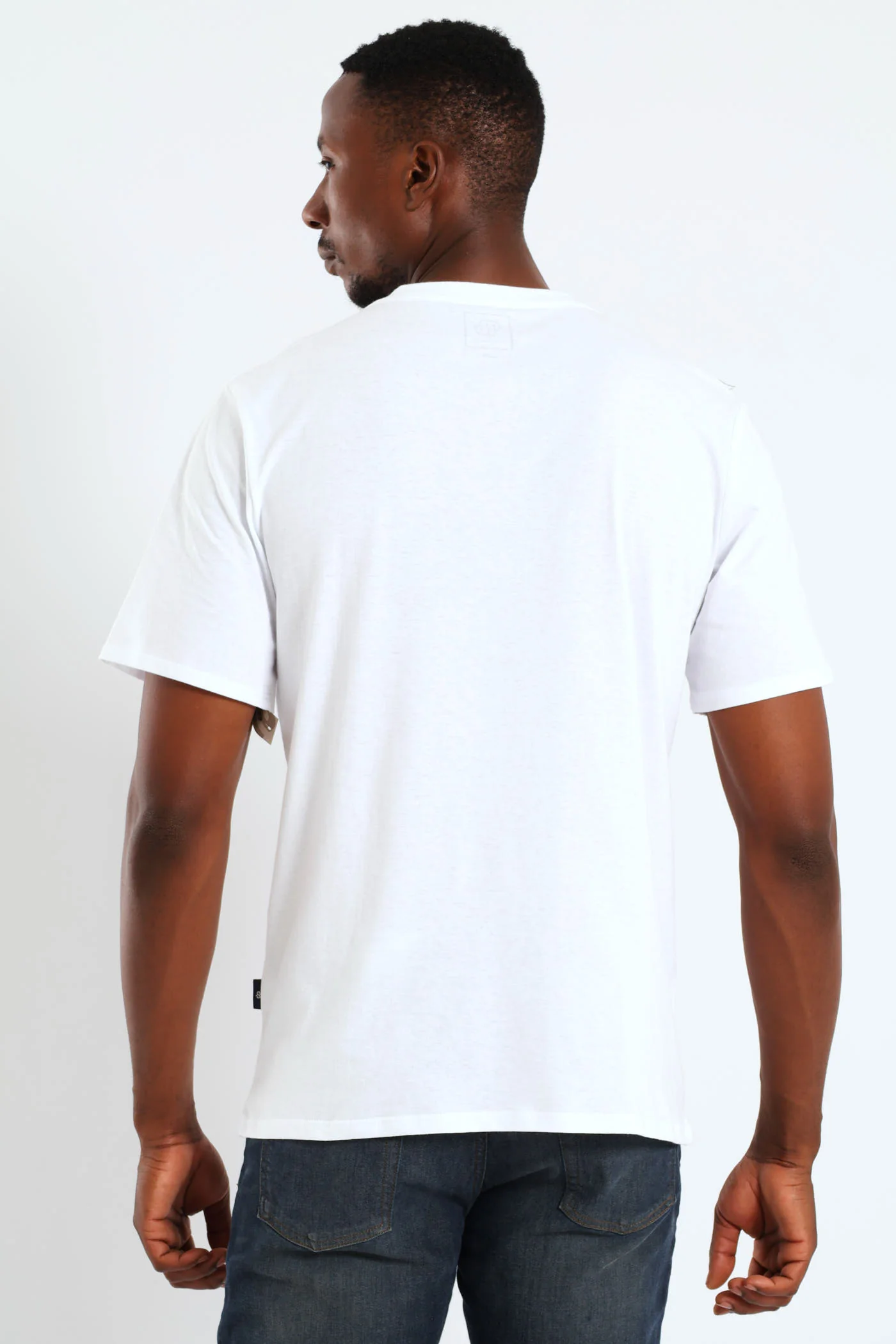 Gouache Landscape Tee - White - Image 5