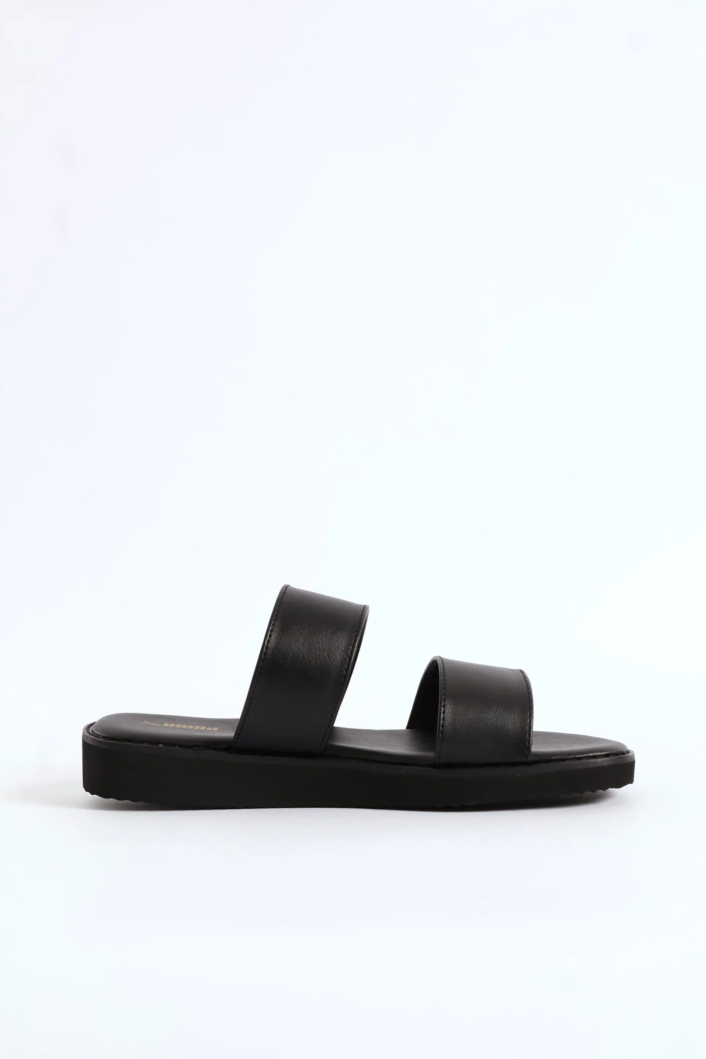 Grace Cat Double Strap Zadp Sandal - Black - Image 4
