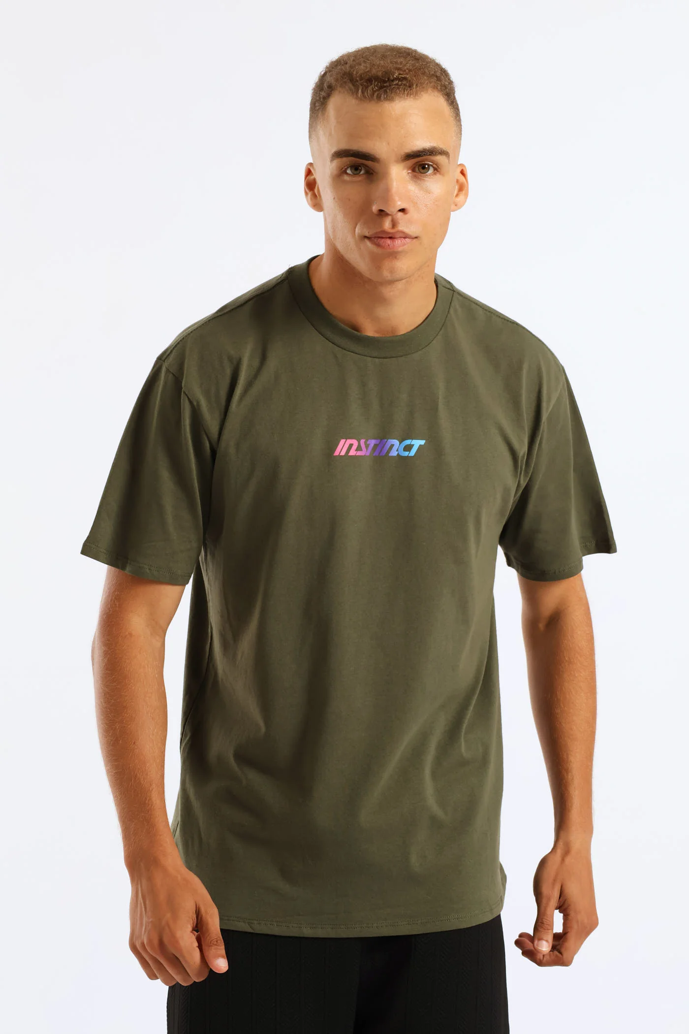 Gradient Logo Tee - Fatigue - Image 2