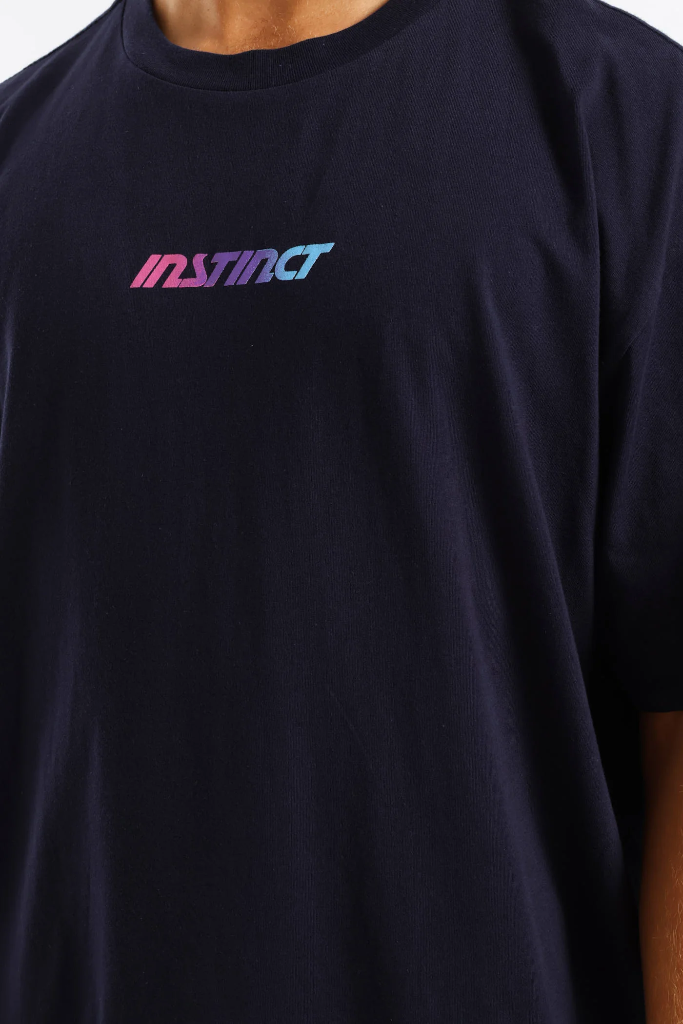 Gradient Logo Tee - Navy - Image 2