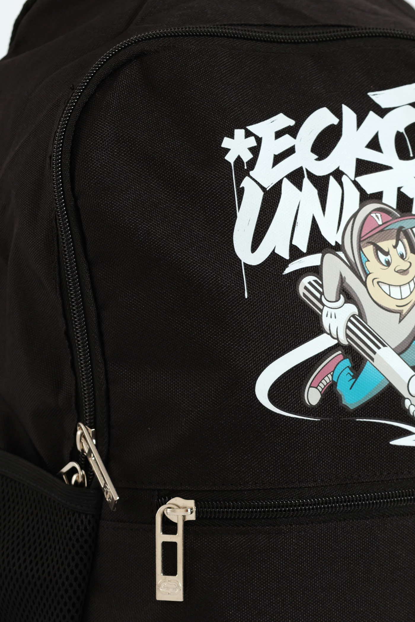 Graphic Backpack - Black - Image 4