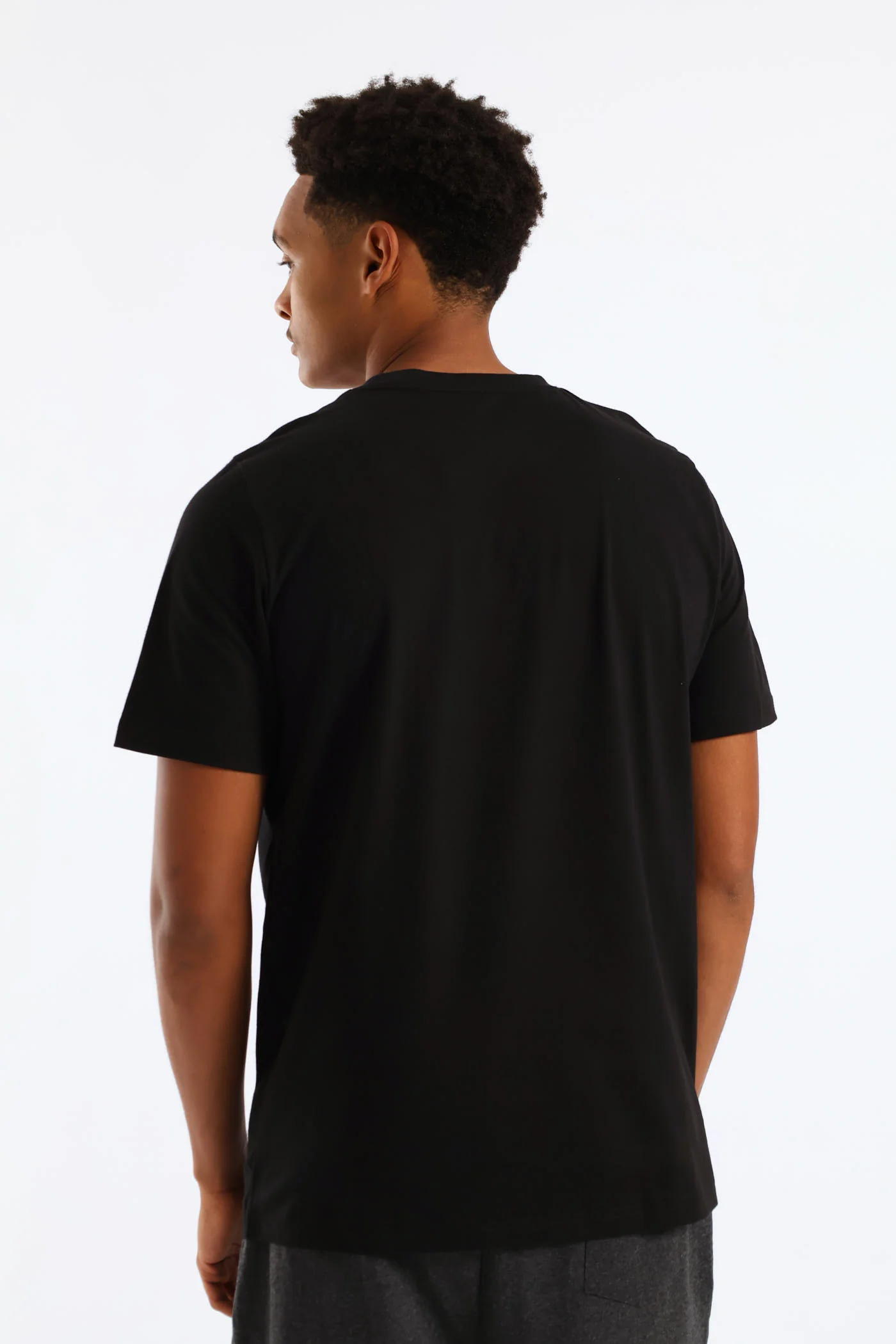 Graphic Box Tee - Black - Image 4