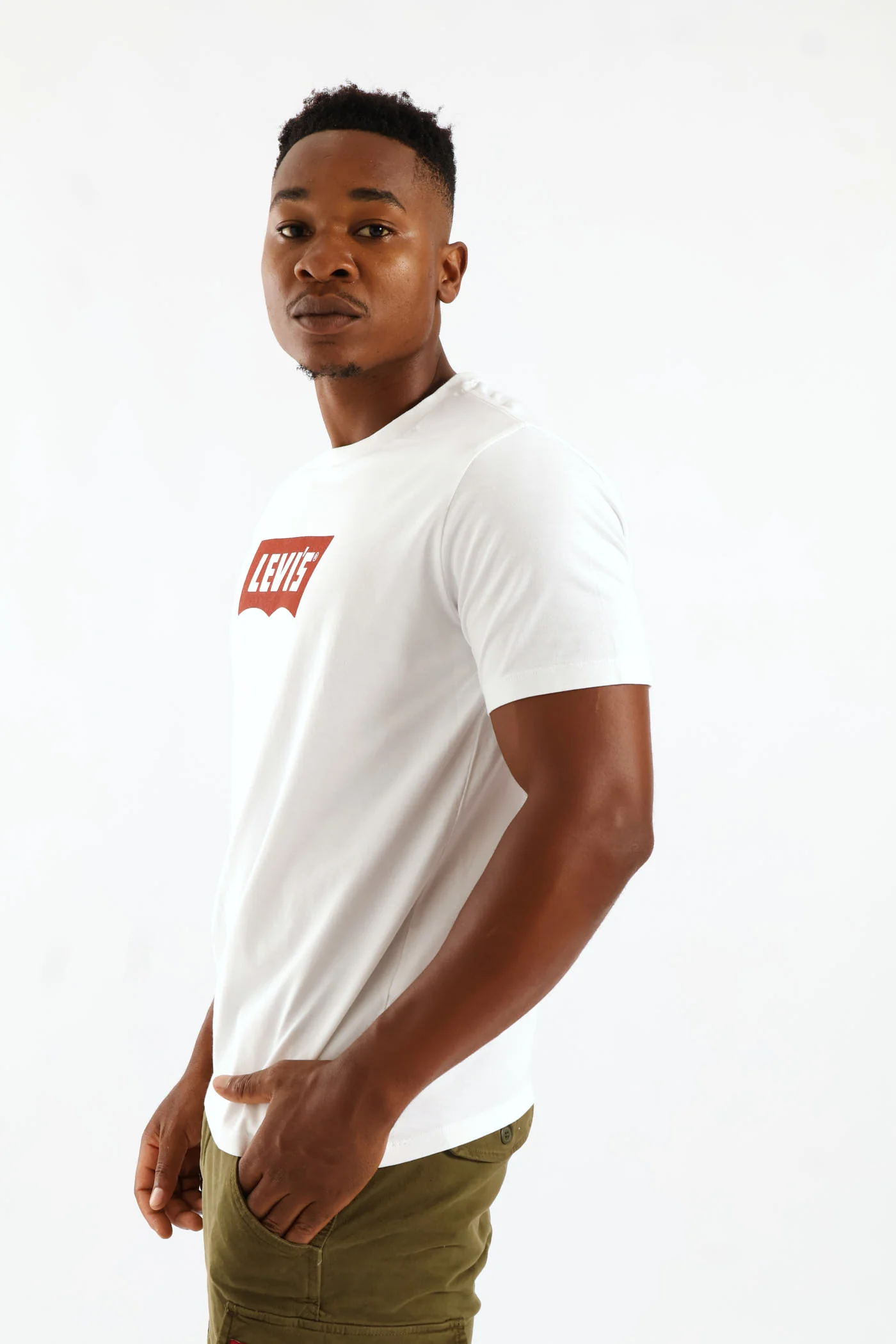 Graphic Crewneck Tee - White - Image 5