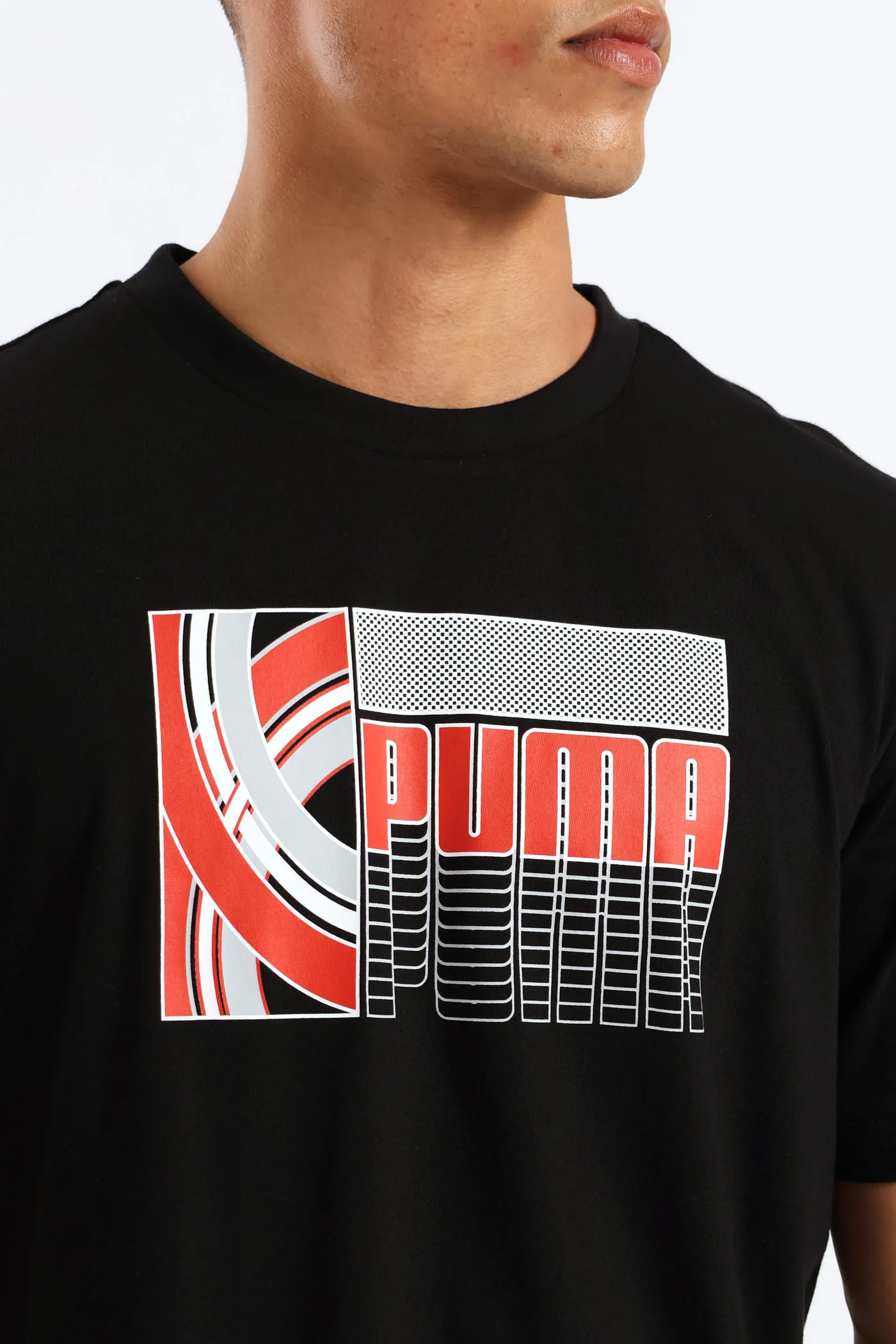 Graphic Motorsport Tee - Black - Image 2