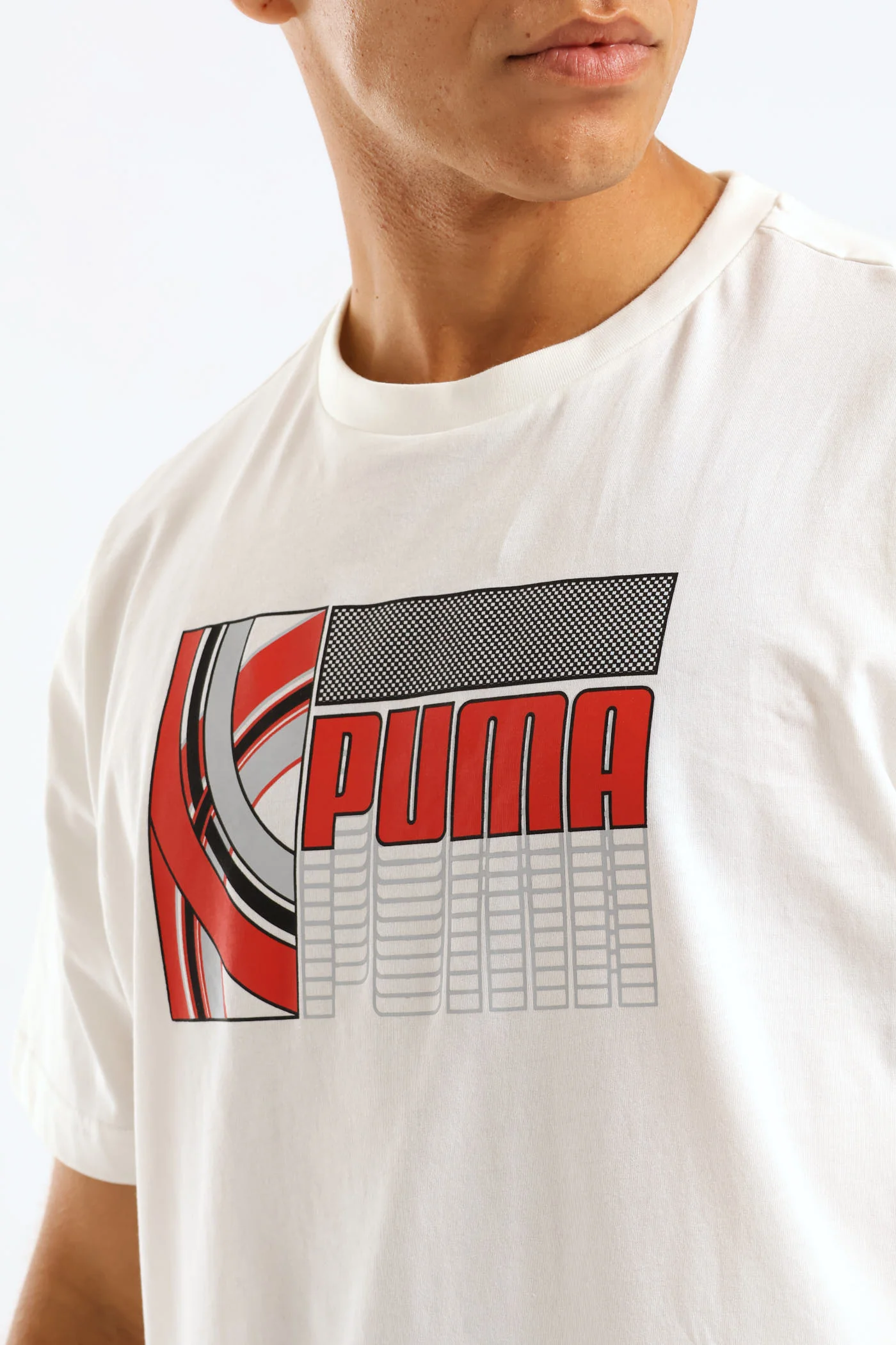 Graphic Motorsport Tee - White - Image 2